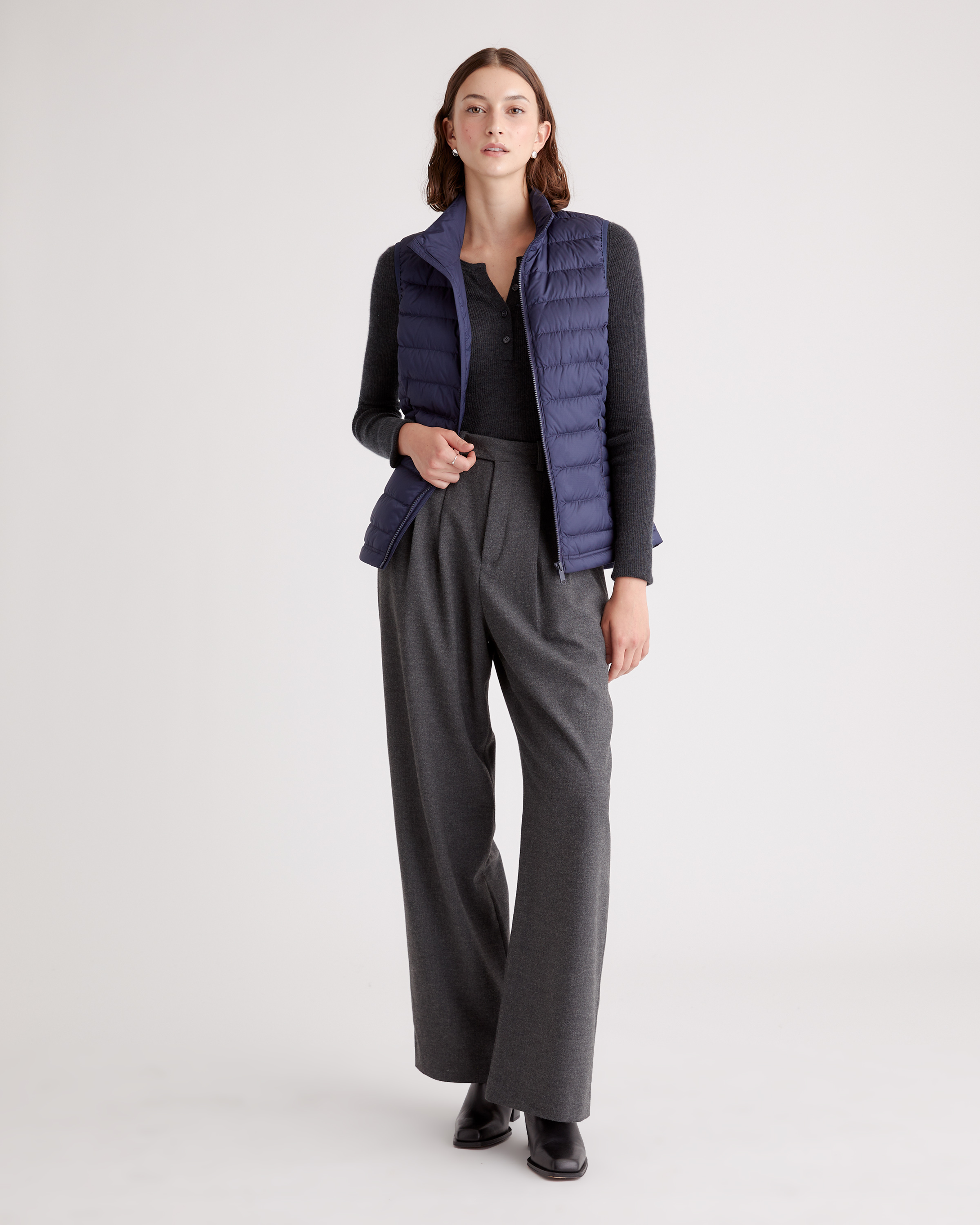 Lightweight Down Packable Puffer Vest — Image 19