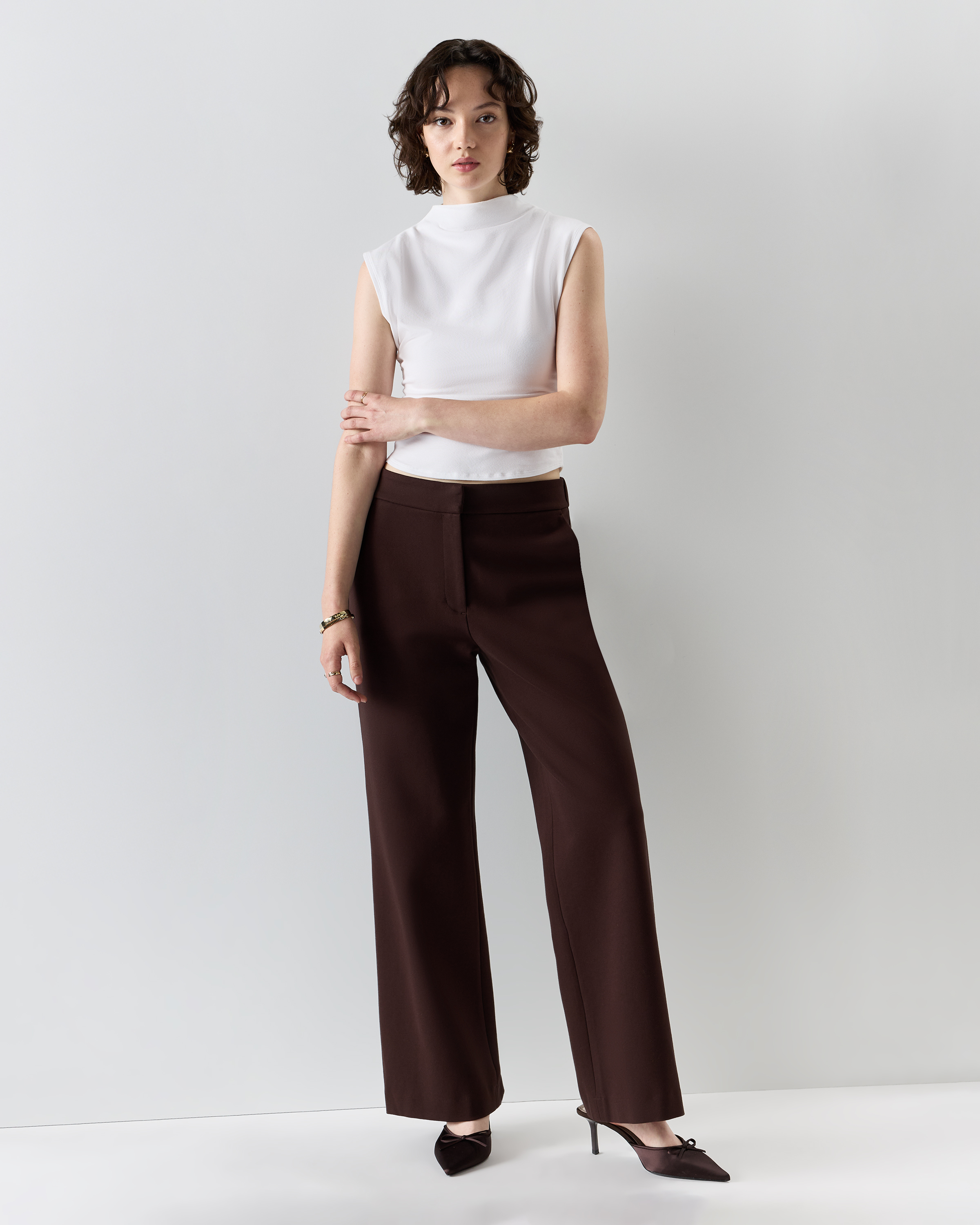 Ultra-Stretch Ponte Trouser — Image 11