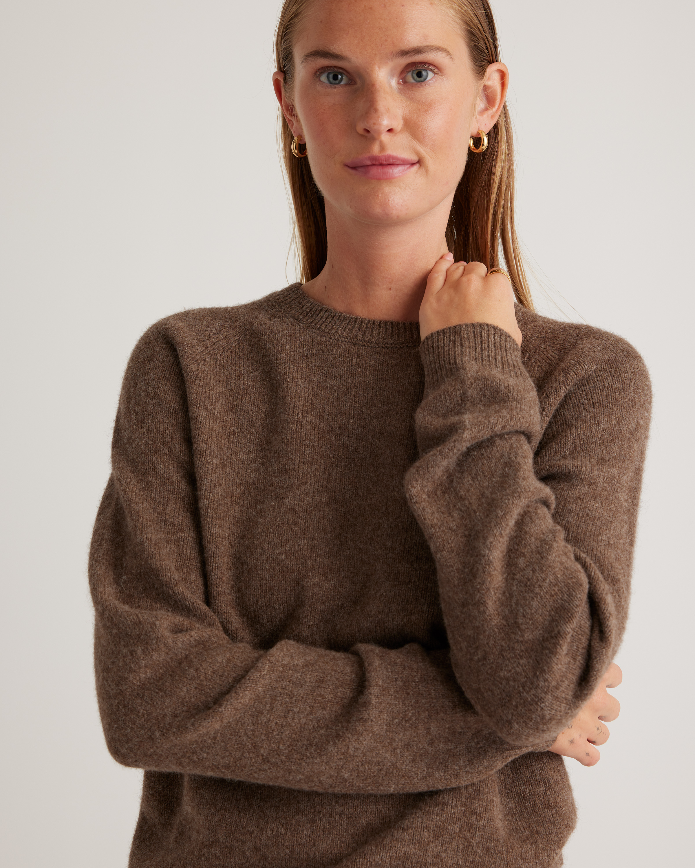 100% Yak Wool Crewneck Sweater — Image 6