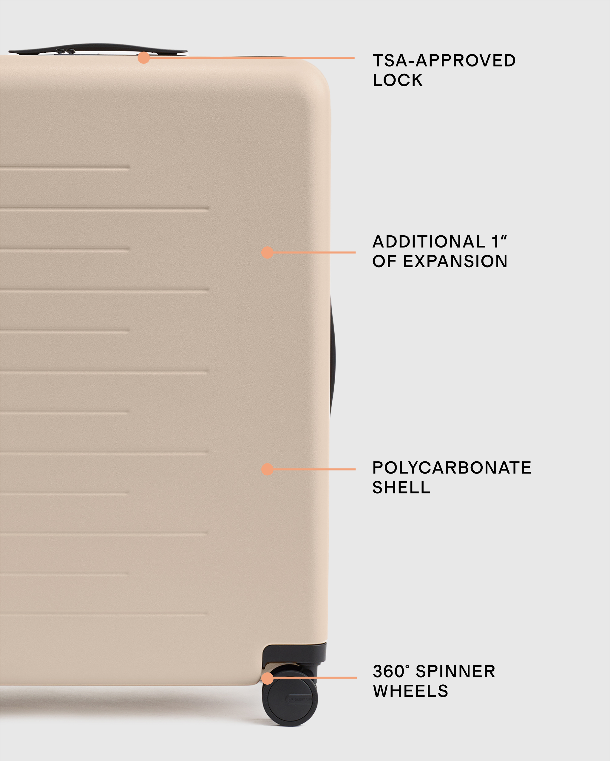 Expandable Large Check-In Suitcase — Image 56