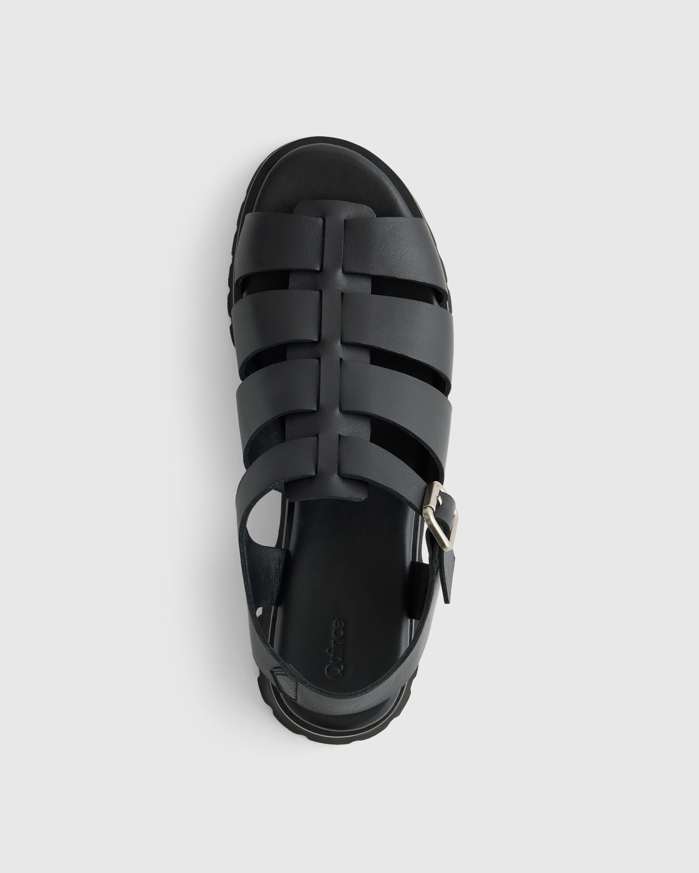 Italian Leather Lug Sole Fisherman Sandal — Image 8