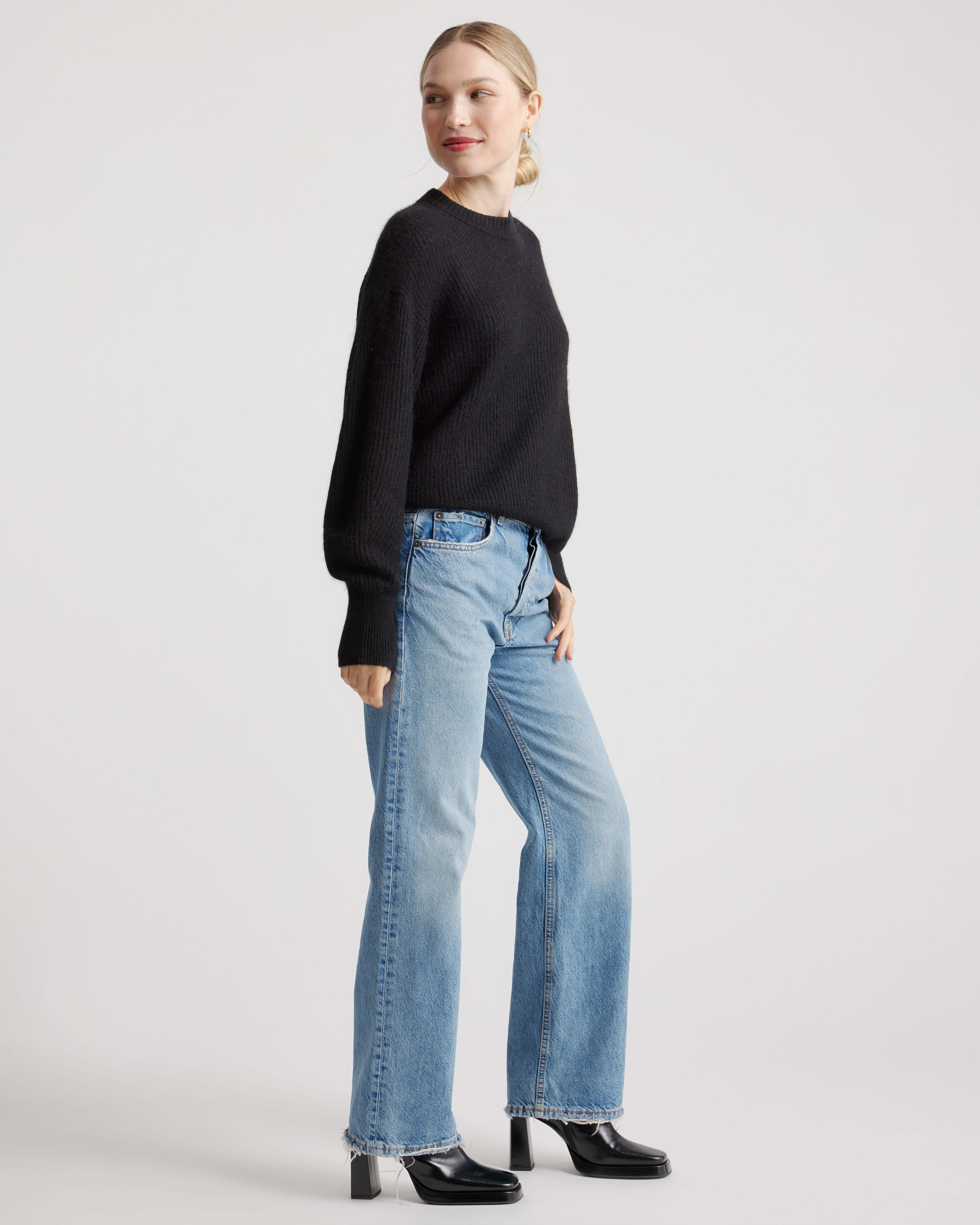 Baby Alpaca-Wool Crew — Image 7