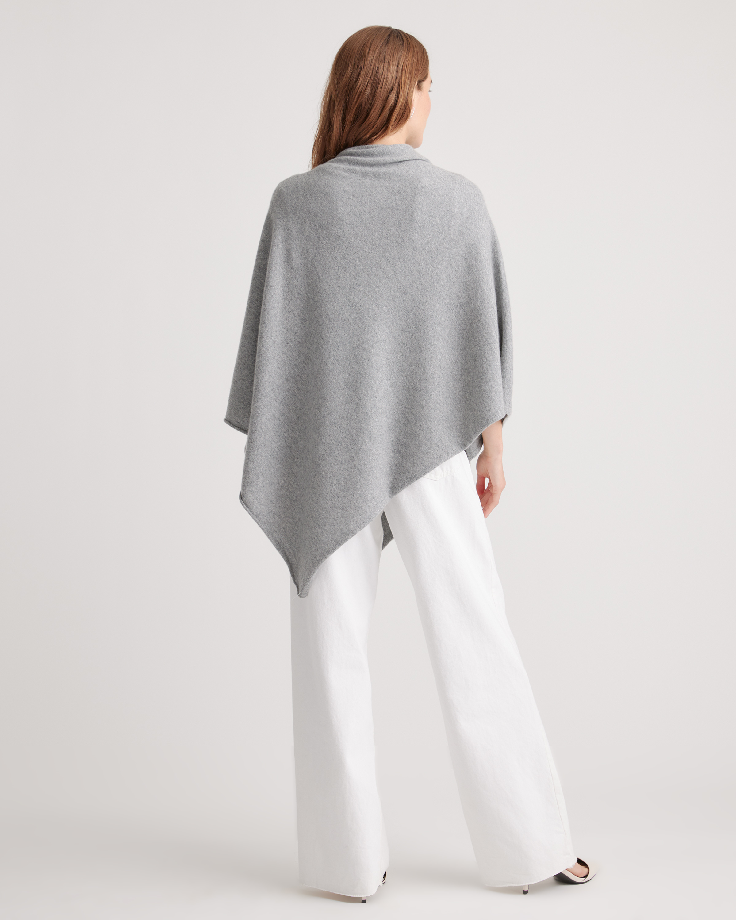 Mongolian Cashmere Poncho — Image 9