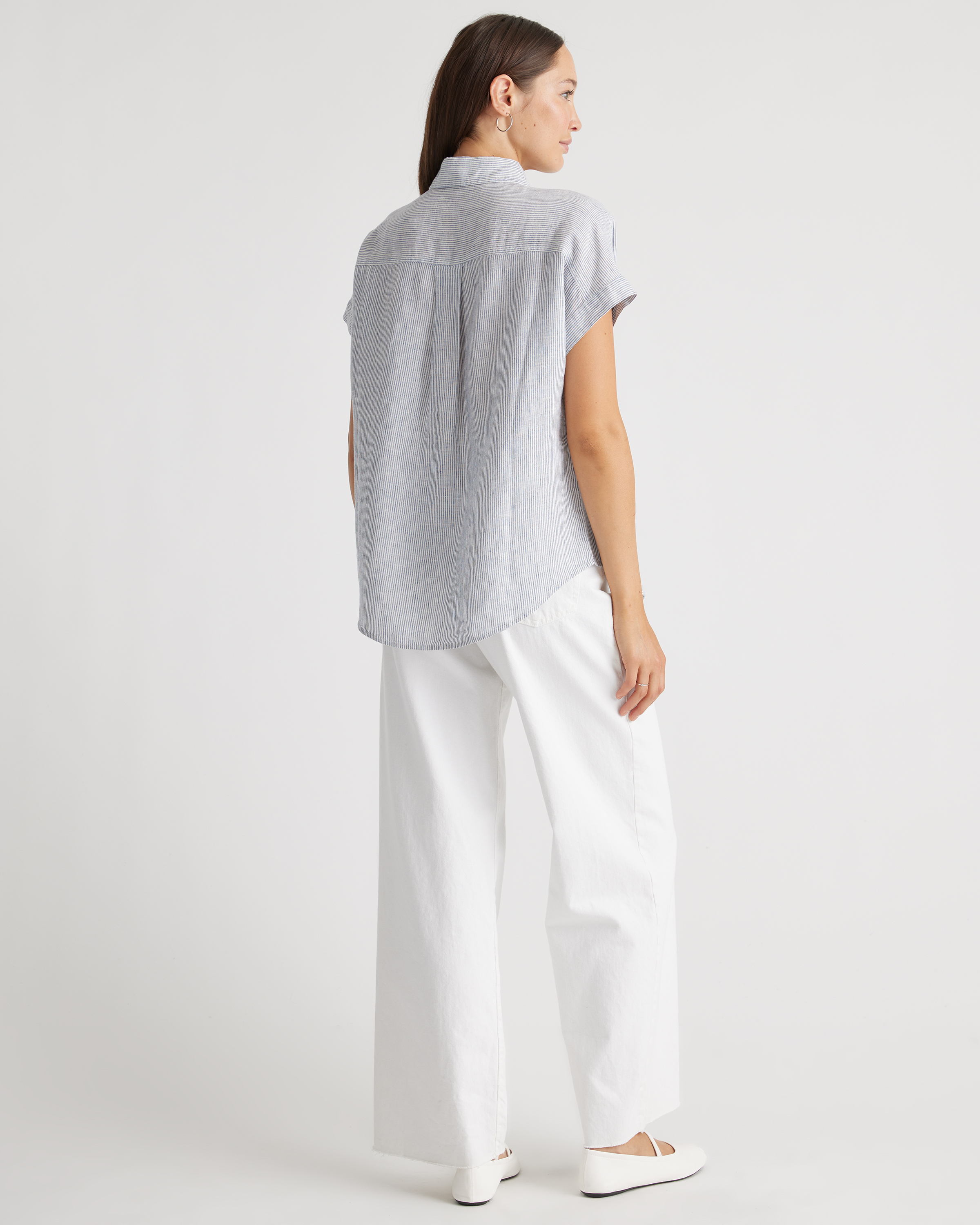100% European Linen Camp Shirt — Image 18