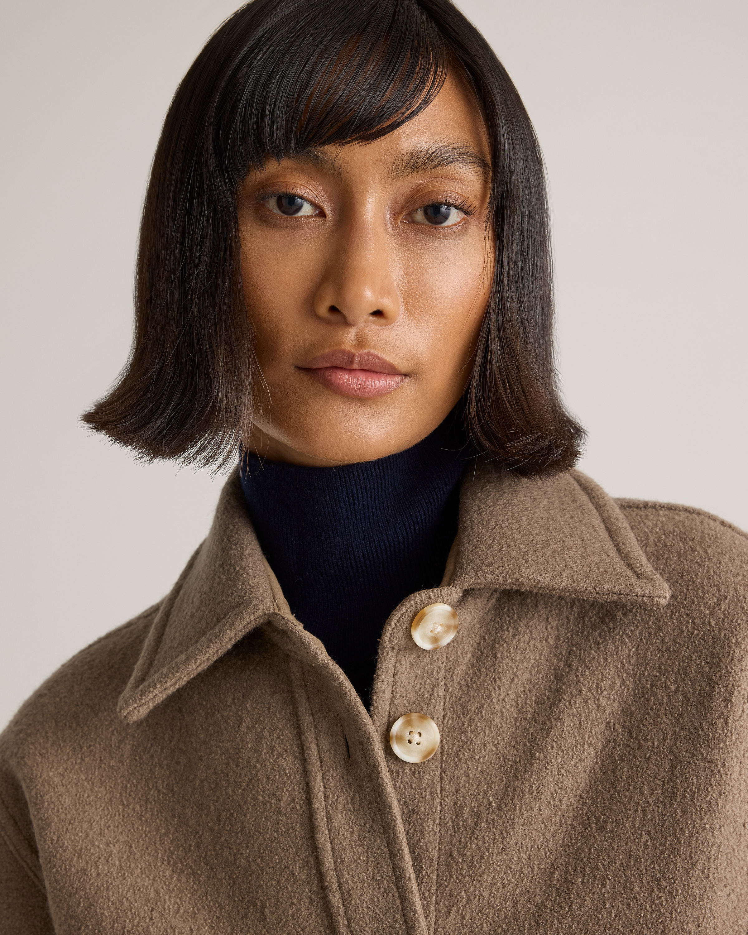 100% Merino Wool Shirt Jacket — Image 4
