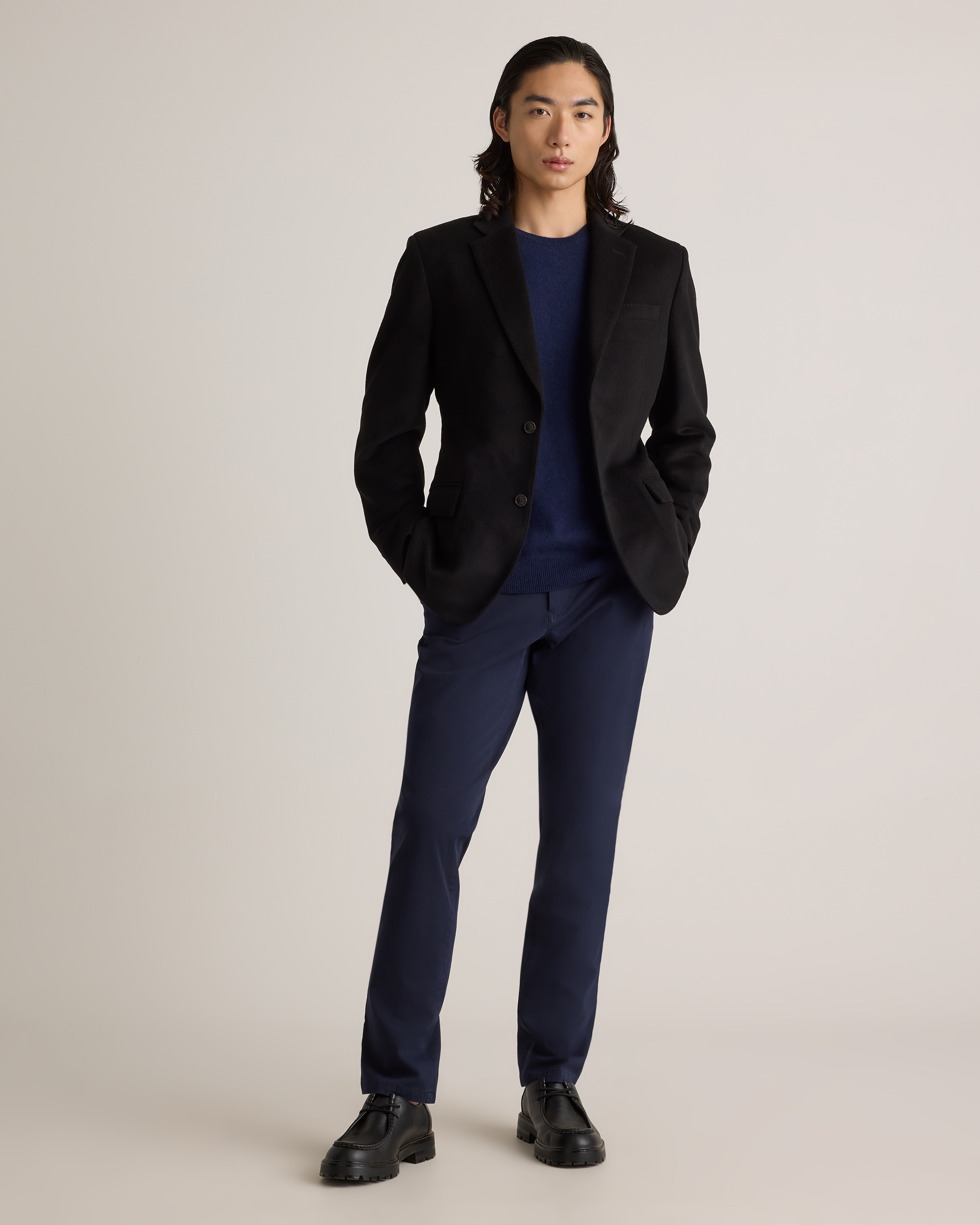 100% Mongolian Cashmere Blazer — Image 12