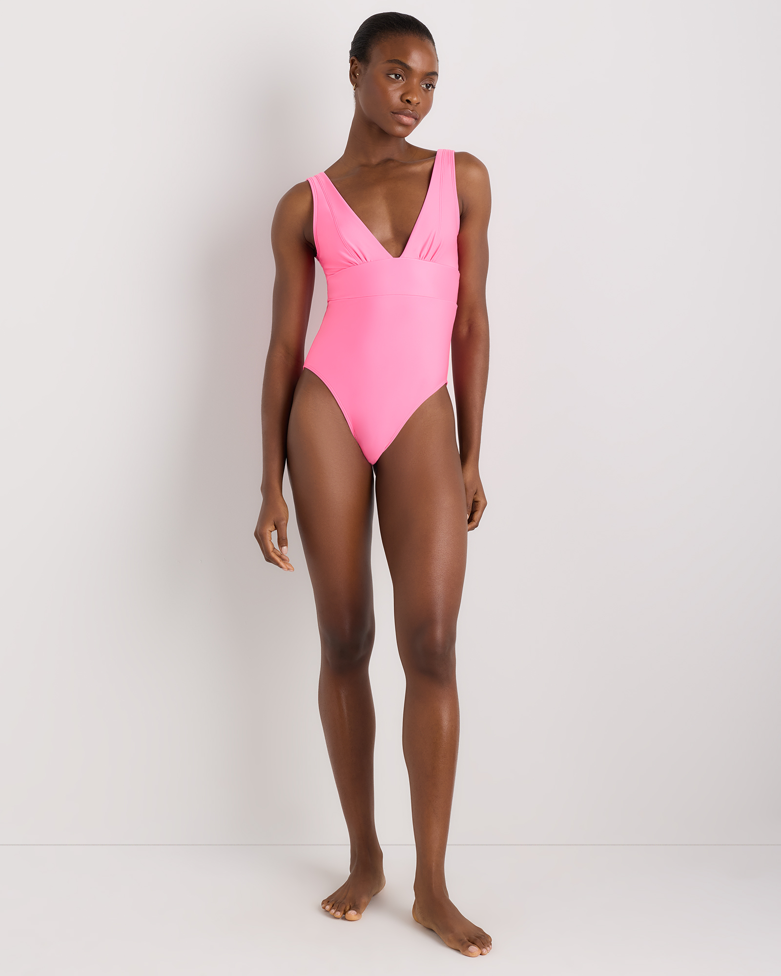Italian Plunge One-Piece Swimsuit — Image 53