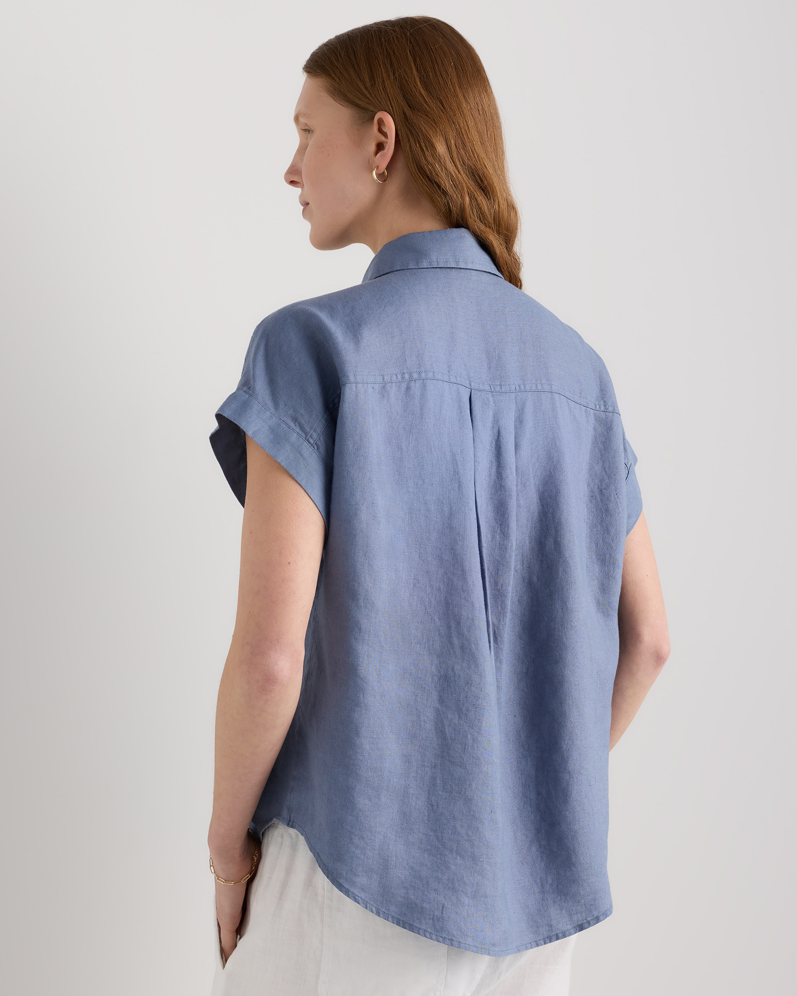 100% European Linen Camp Shirt — Image 34