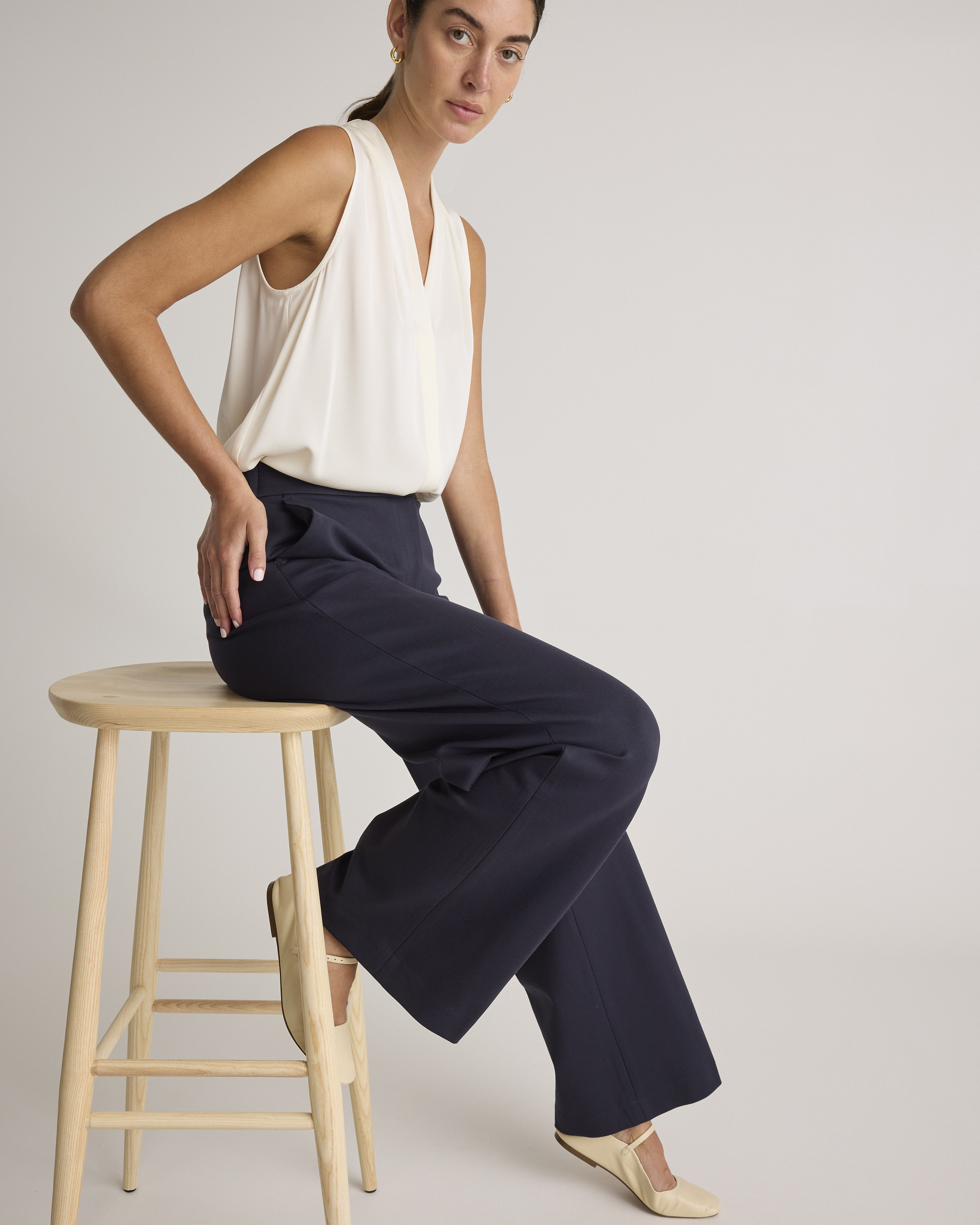 Ultra-Stretch Ponte Trouser — Image 6