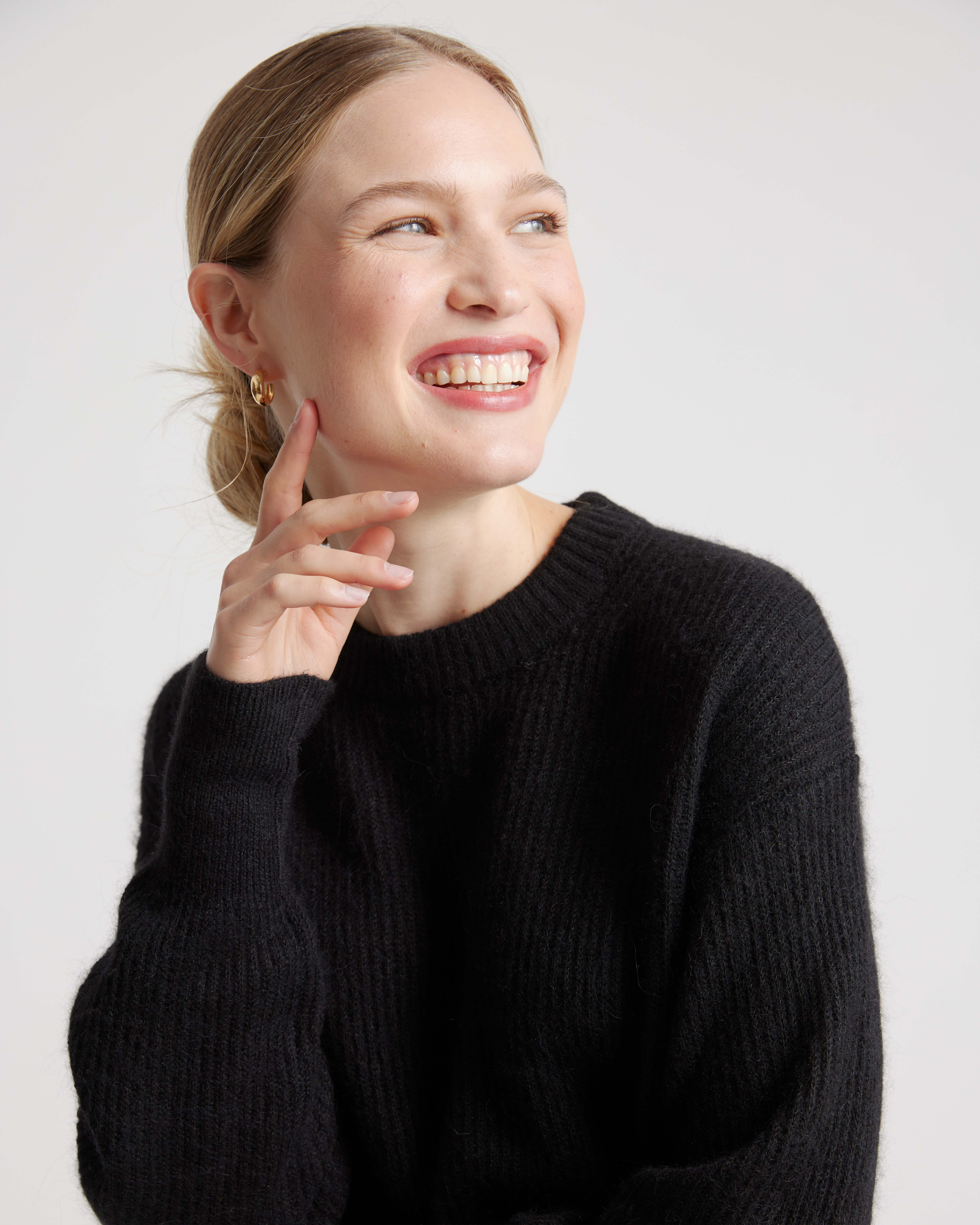 Baby Alpaca-Wool Crew — Image 5
