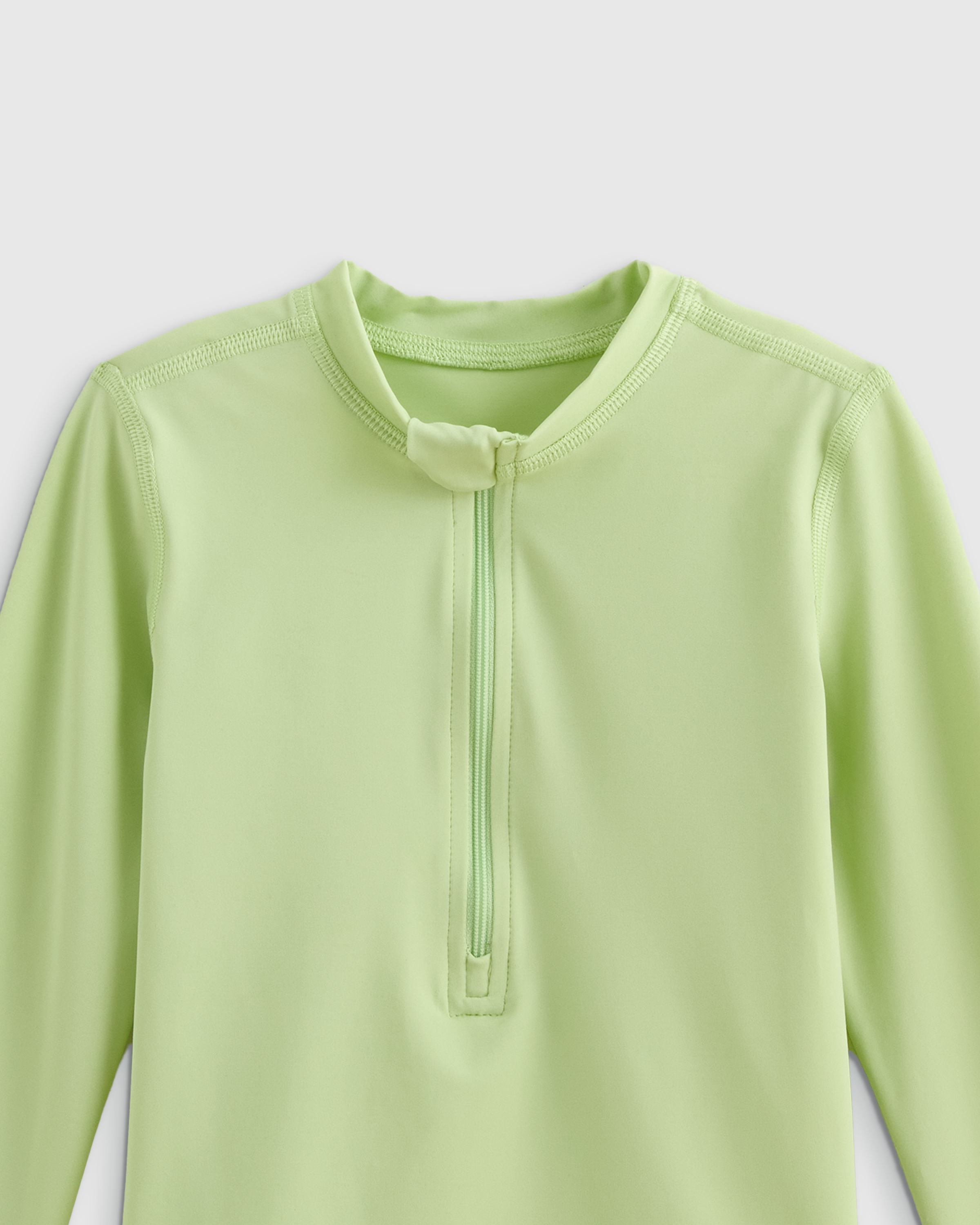 Long Sleeve Zip-Up Rash Guard — Image 4