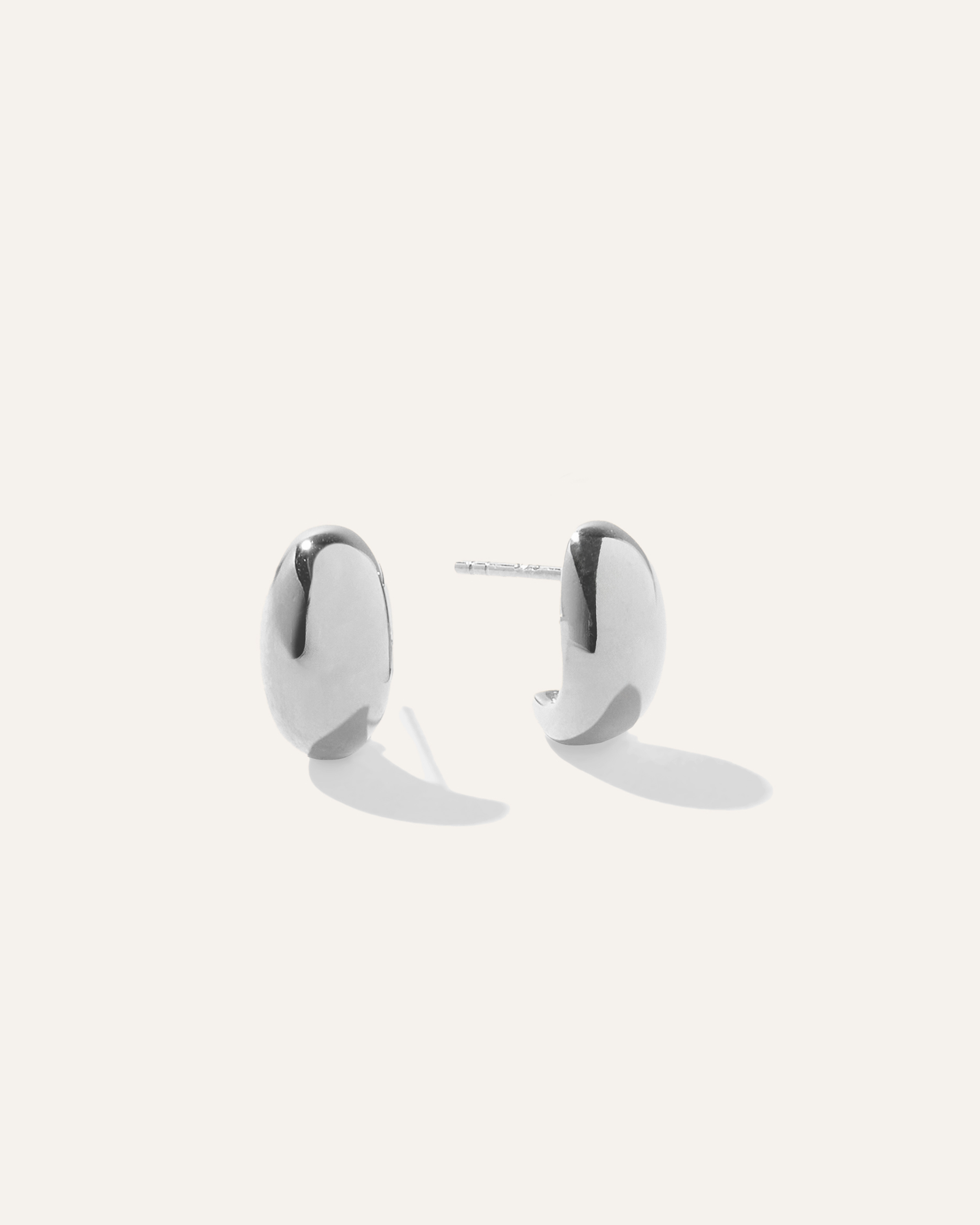 Globe Huggie Hoops — Image 6