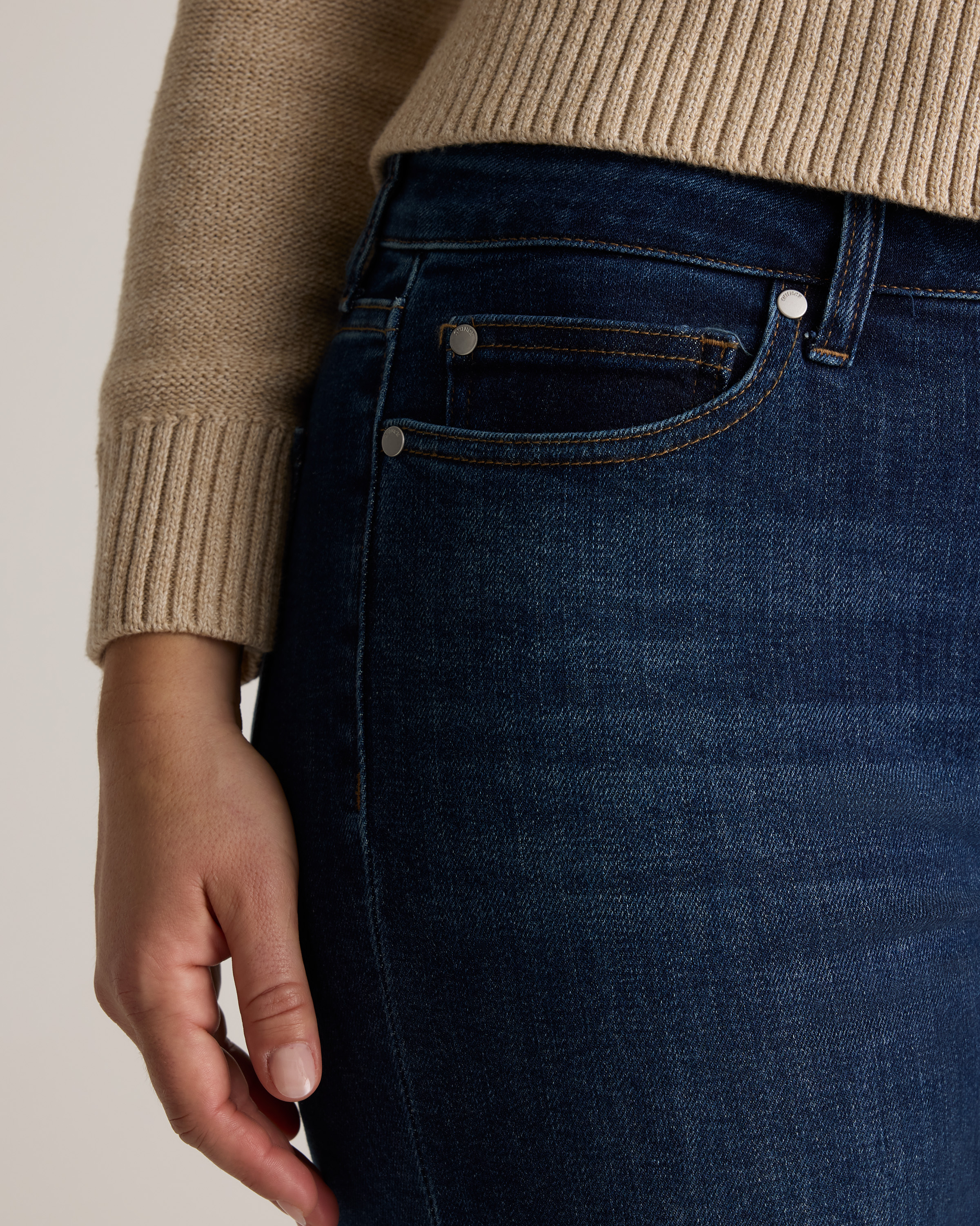 Bella Stretch Straight Jeans — Image 8