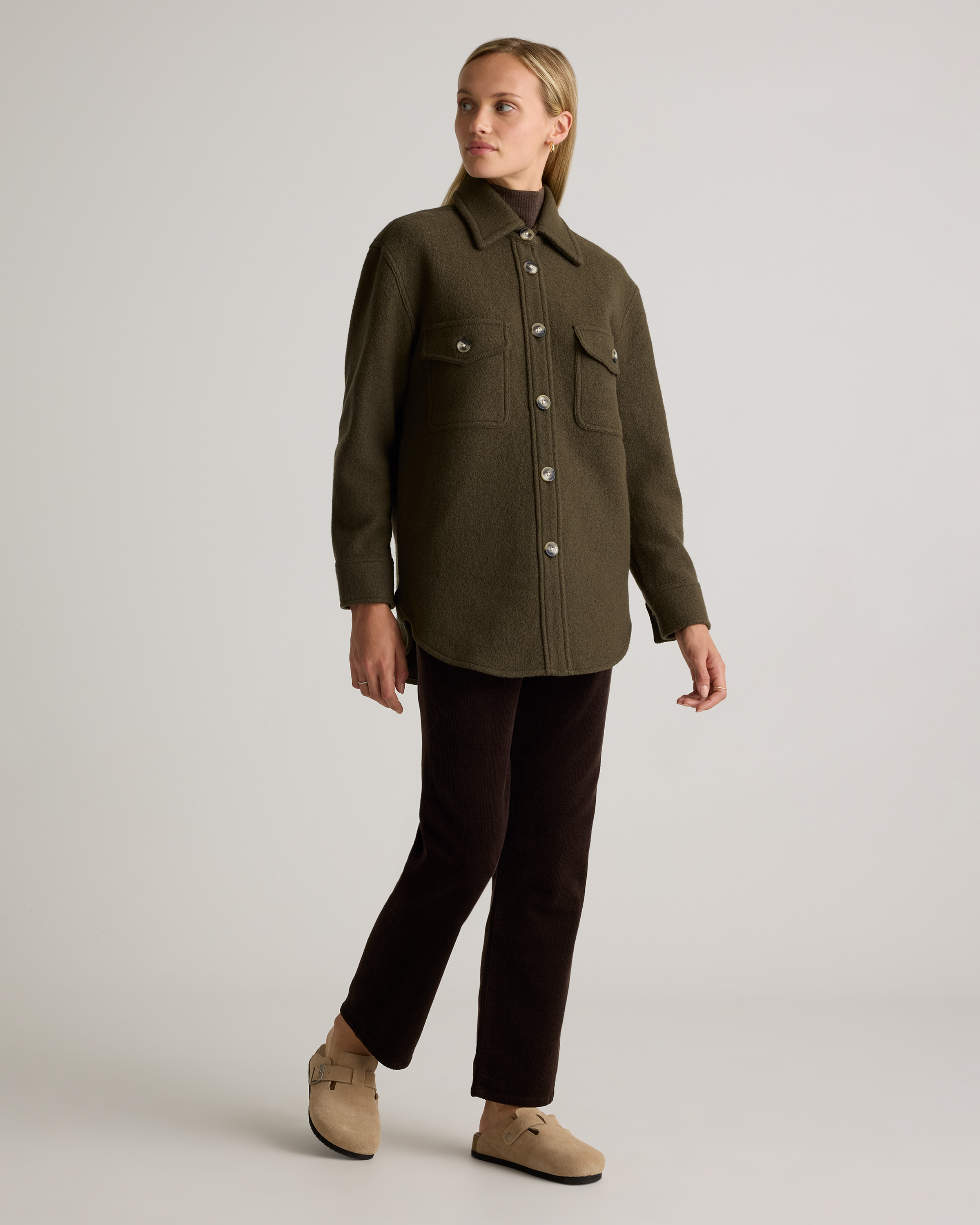 100% Merino Wool Shirt Jacket — Image 25