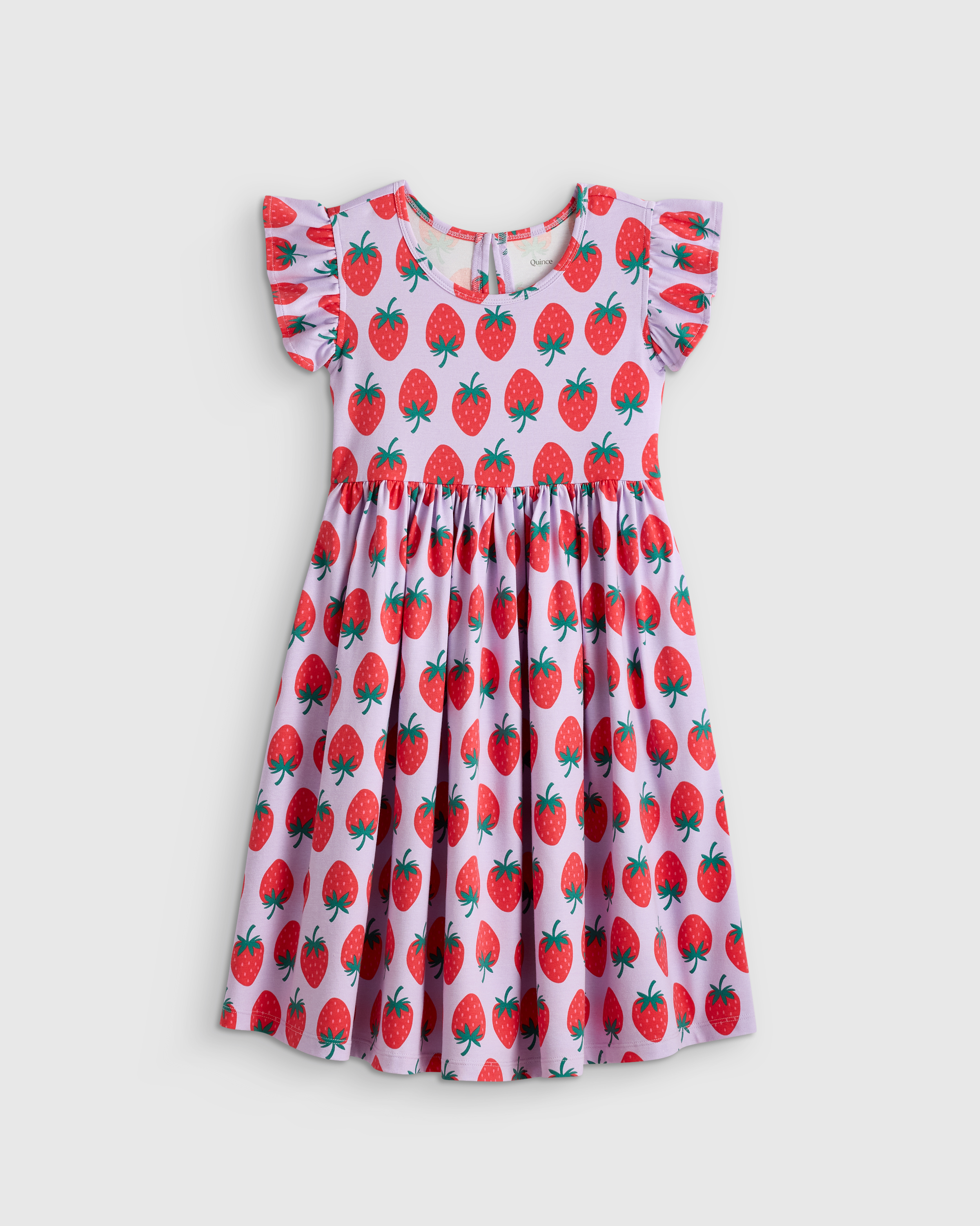 Organic Cotton Sleeveless Ruffle Dress — Image 5