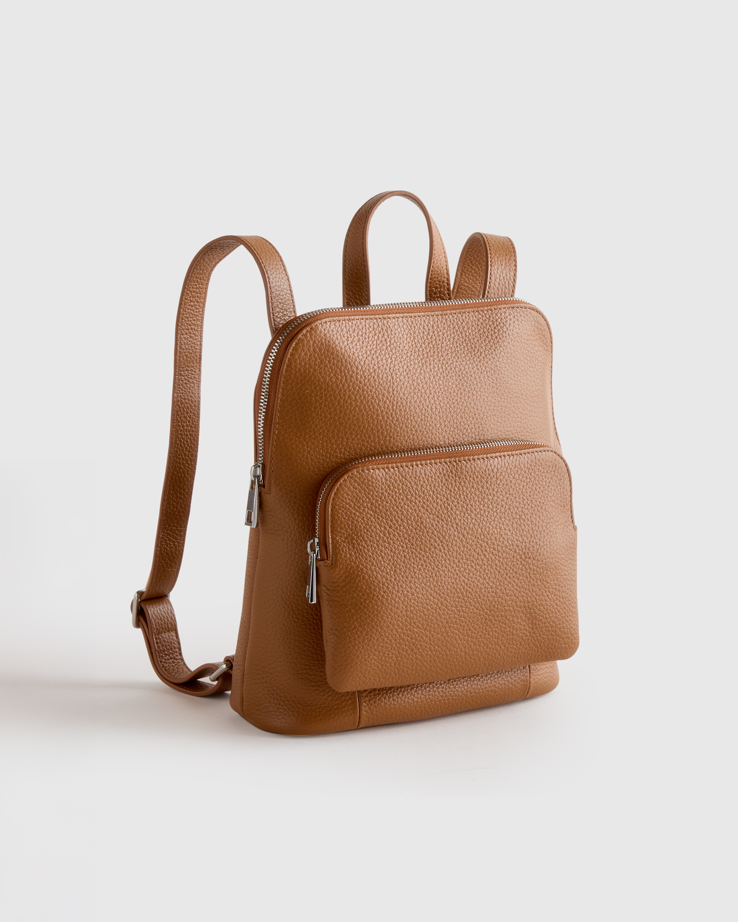 Italian Leather Mini Convertible Backpack — Image 13