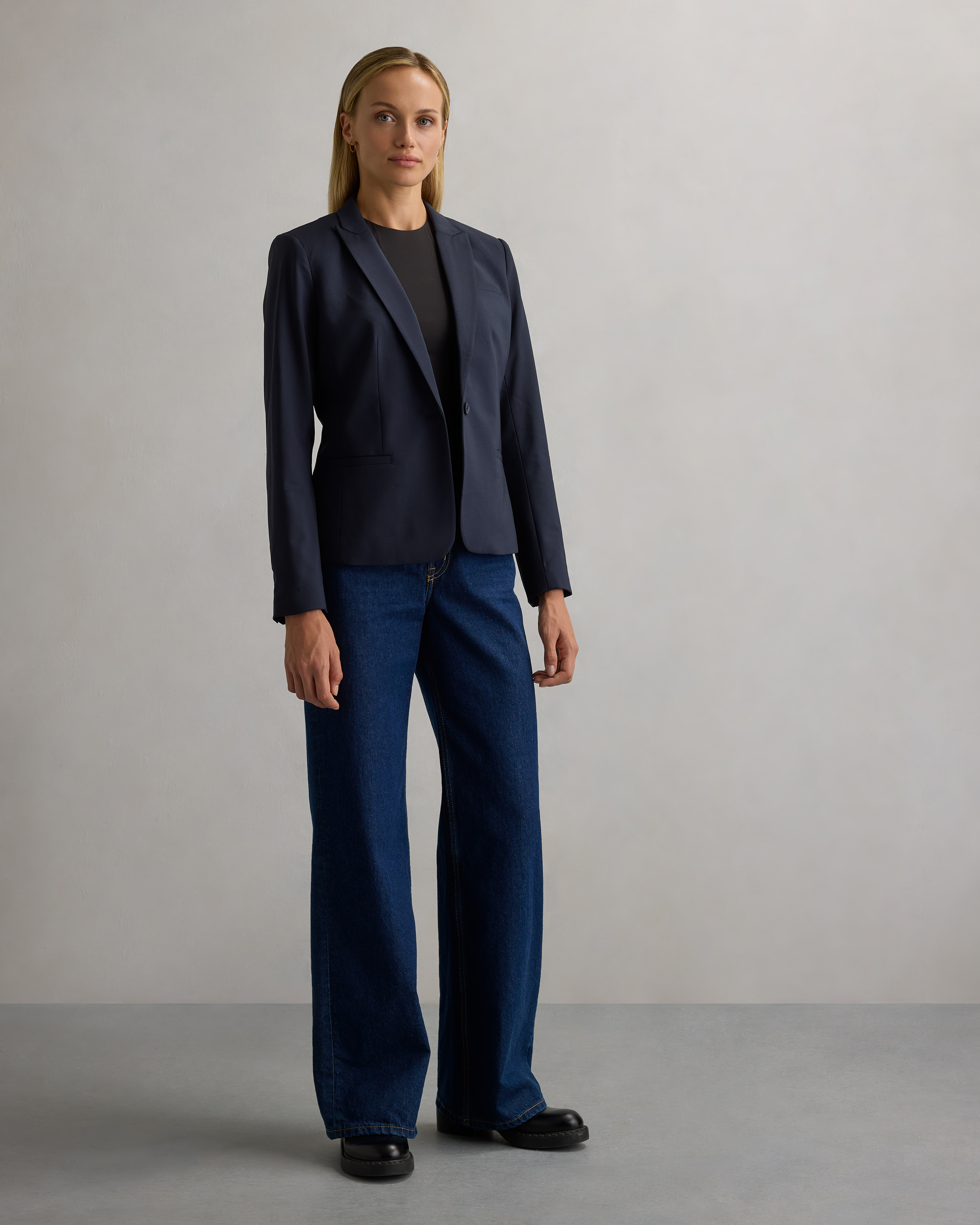 Italian Wool Tailored Blazer — Image 16