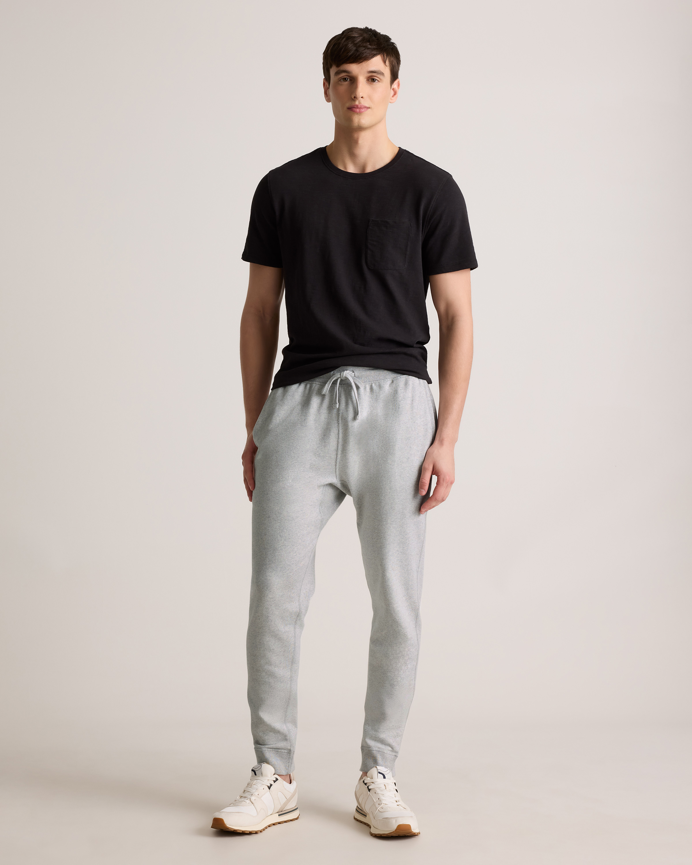 Organic Midweight French Terry Slim Joggers — Image 18