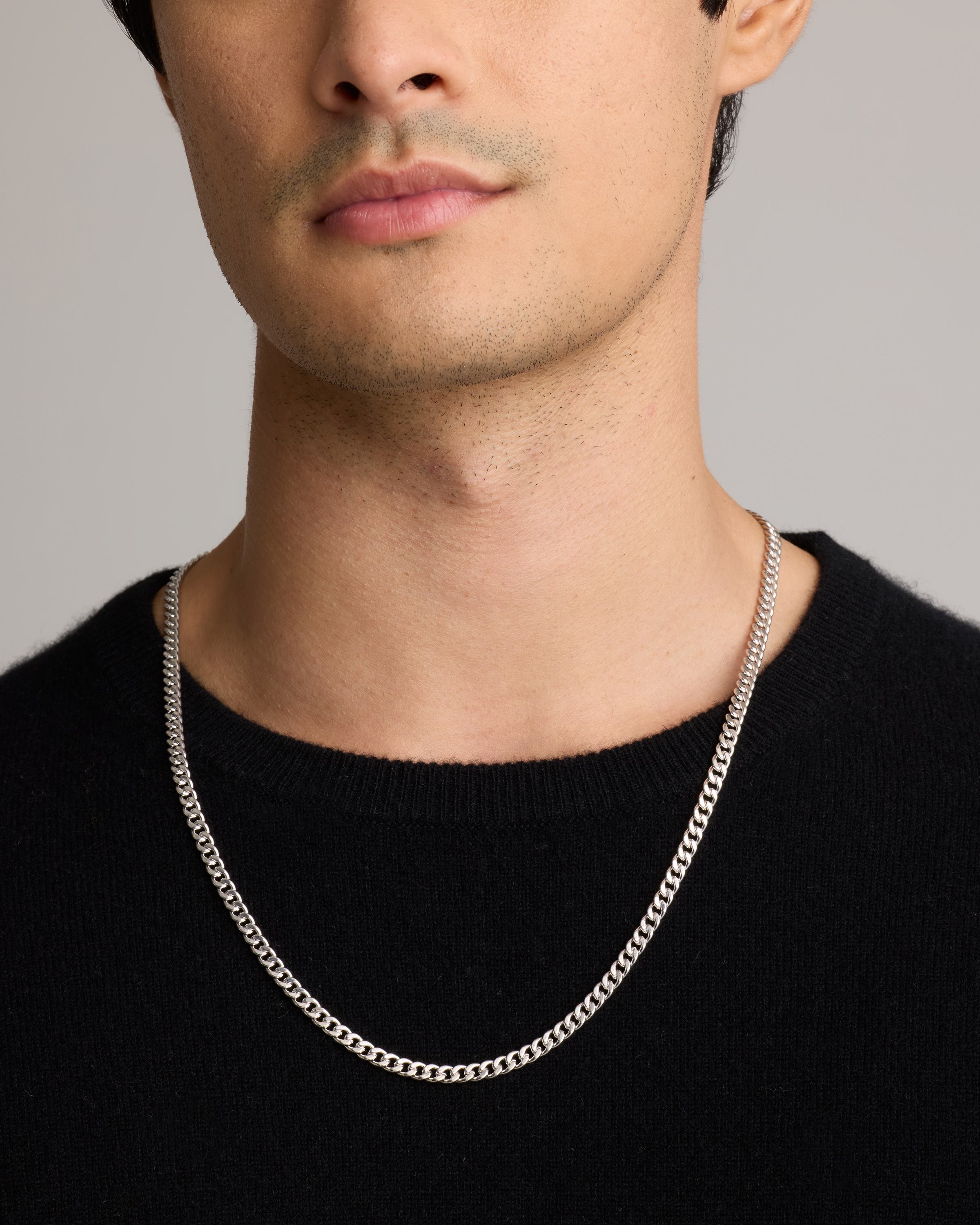 Cuban Curb Chain Necklace — Image 6