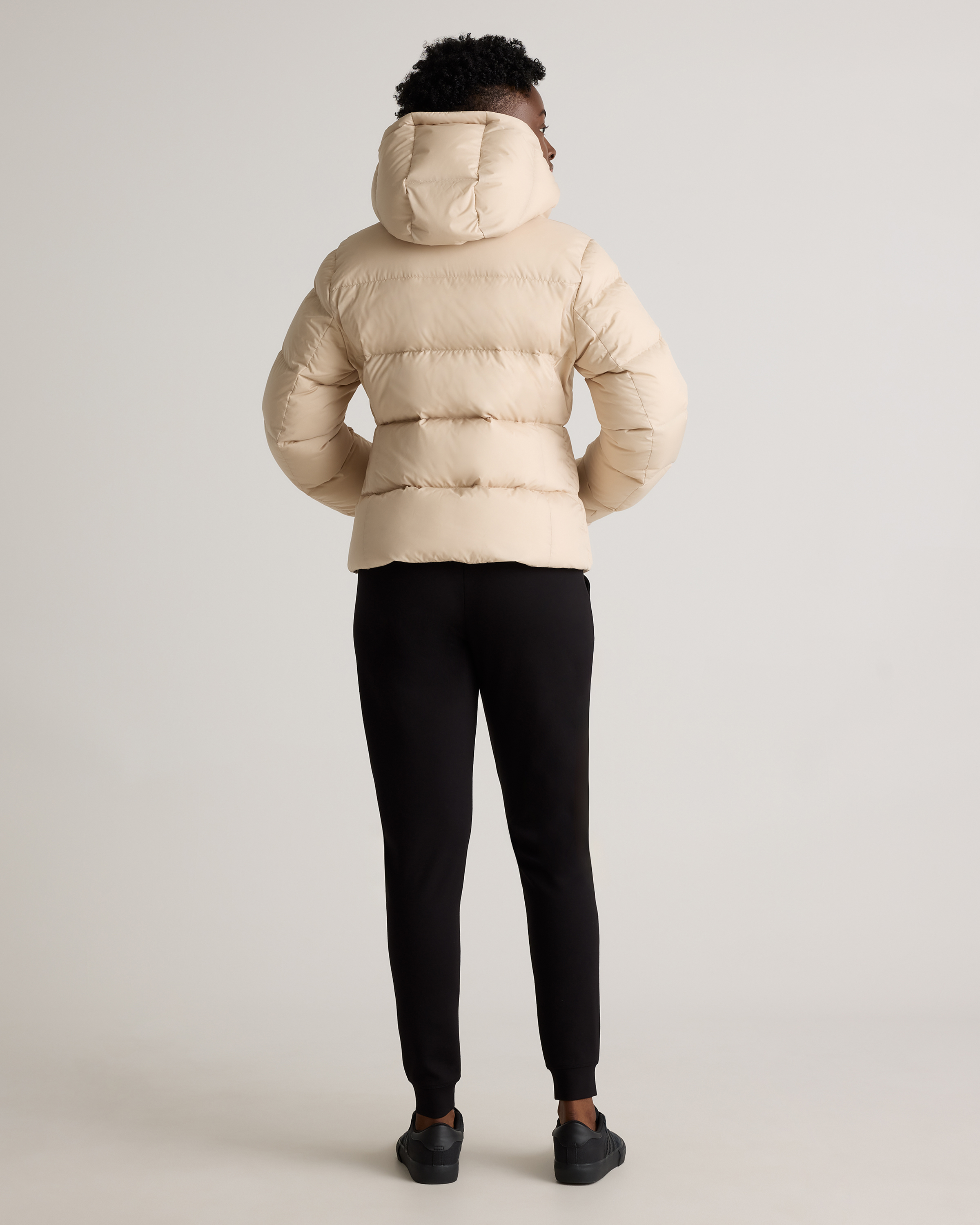Responsible Down Cinch Waist Puffer Jacket — Image 15