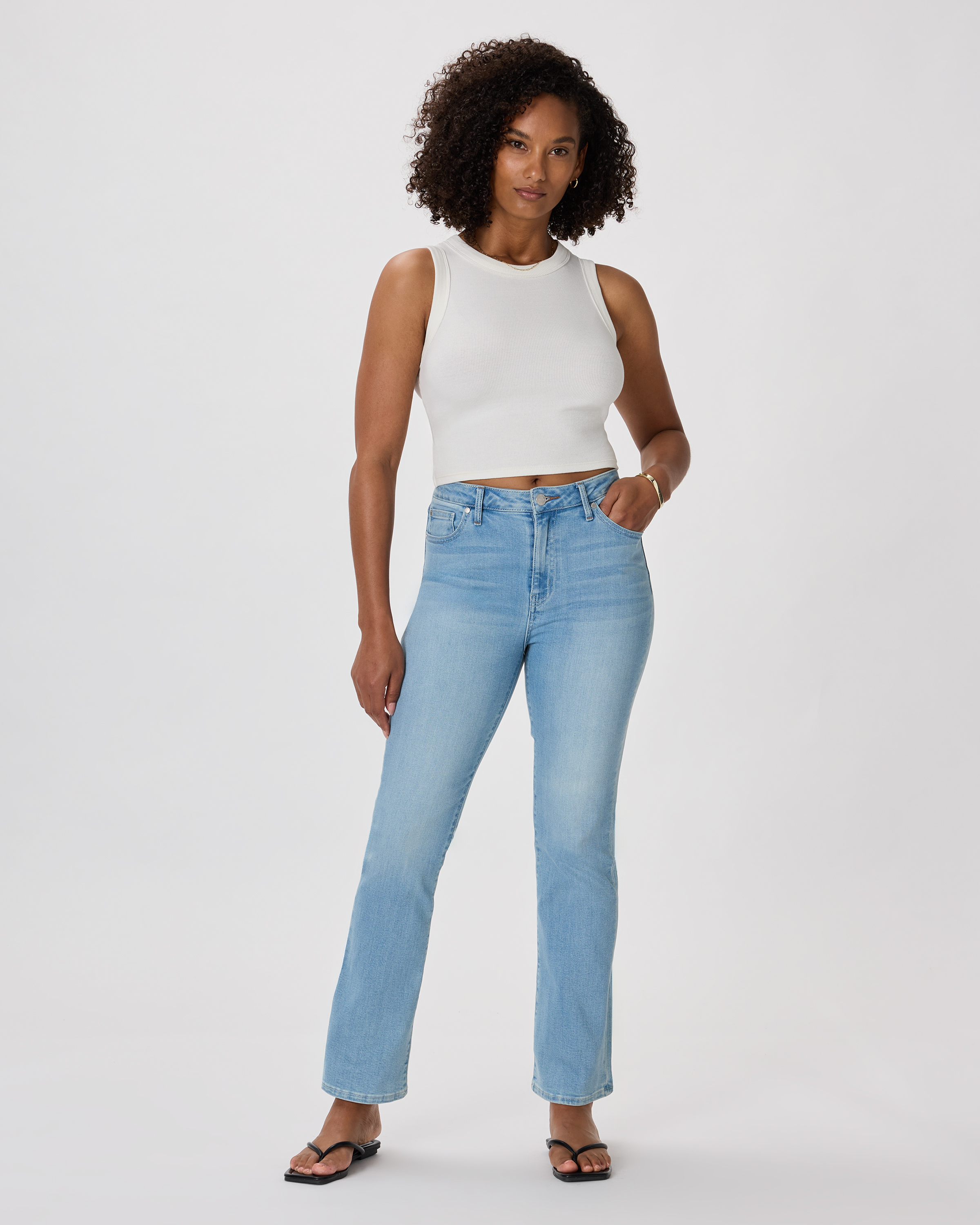 Bella Stretch Kick Flare Jeans — Image 151