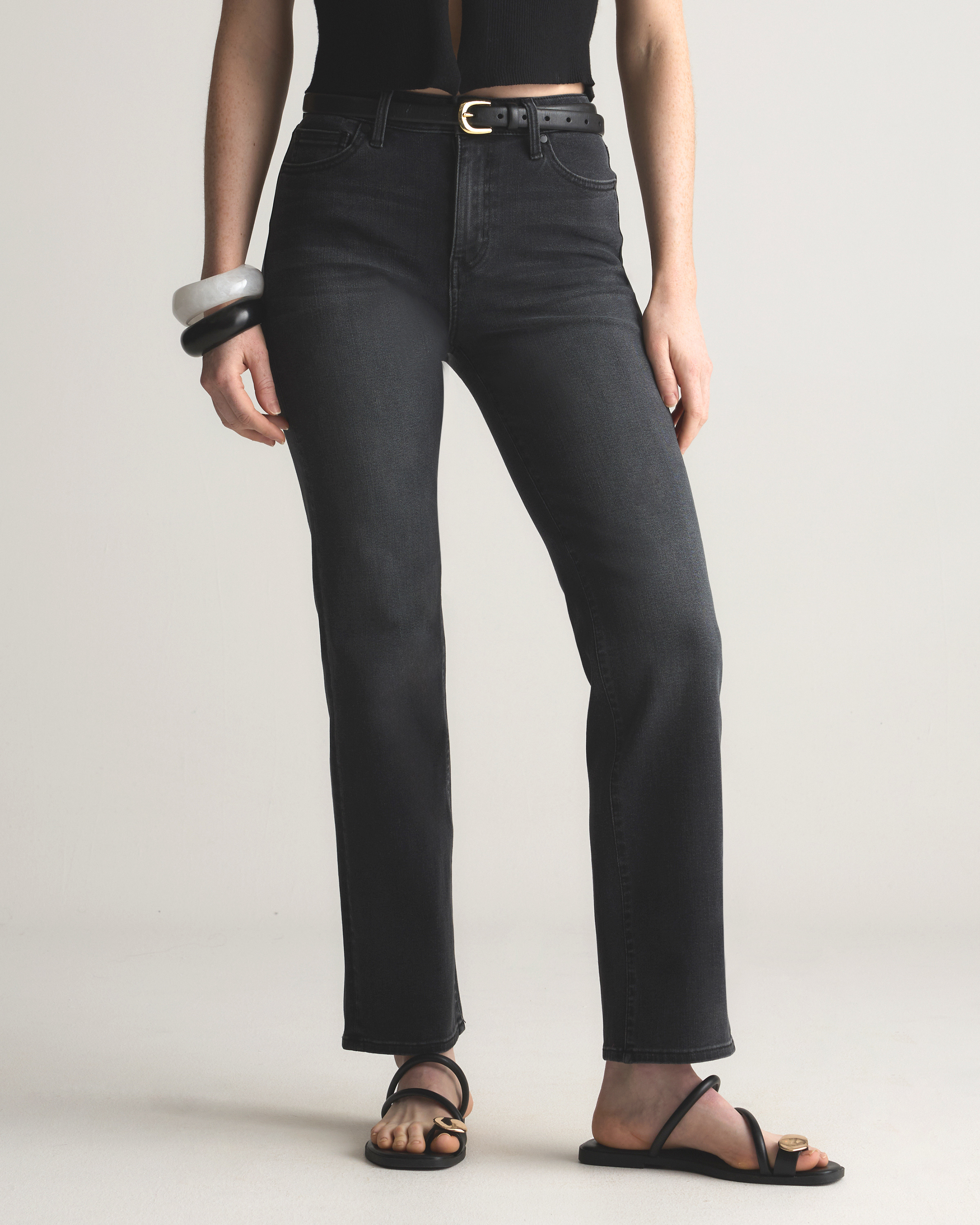 Bella Stretch Straight Jeans — Image 35