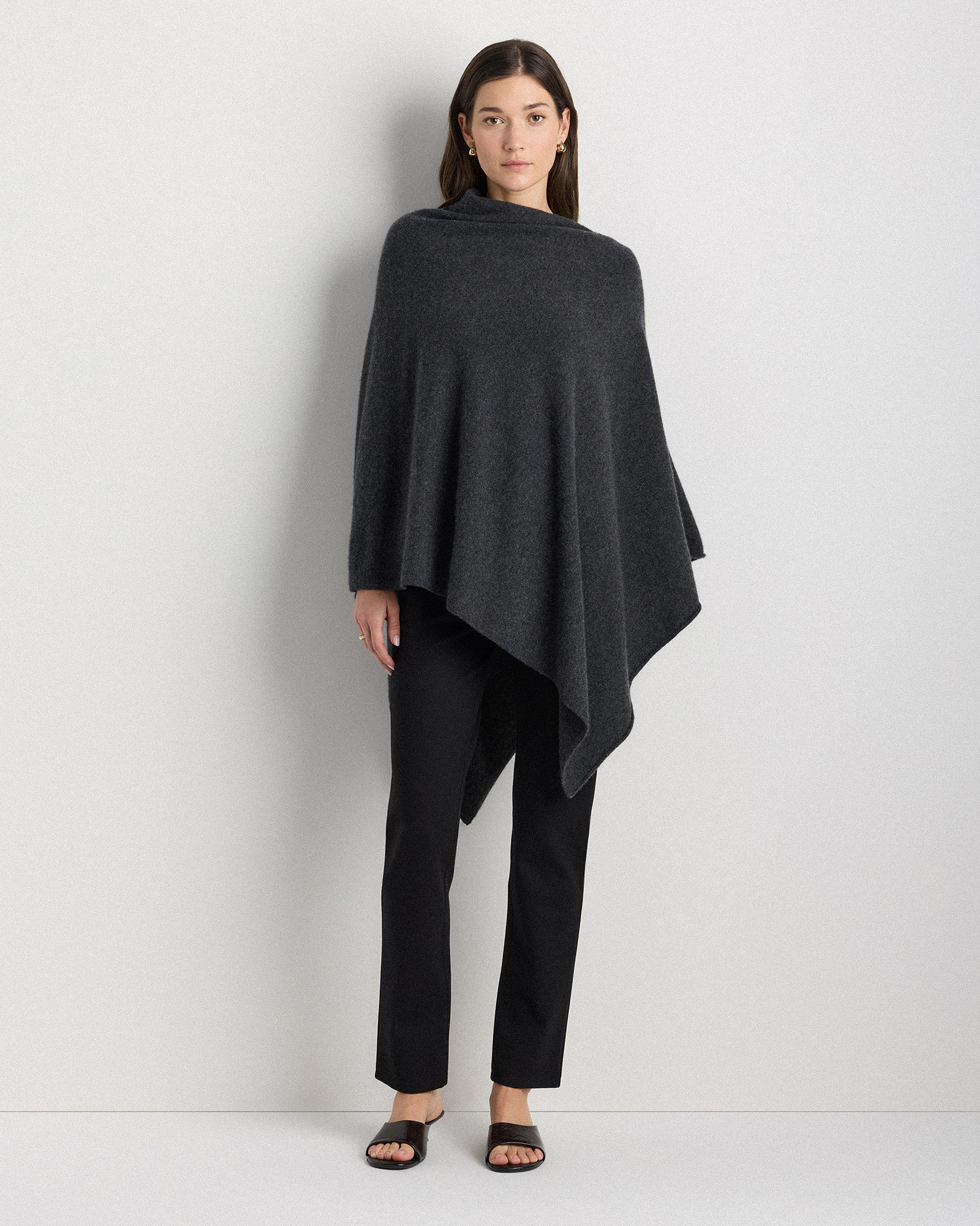 Mongolian Cashmere Poncho — Image 6