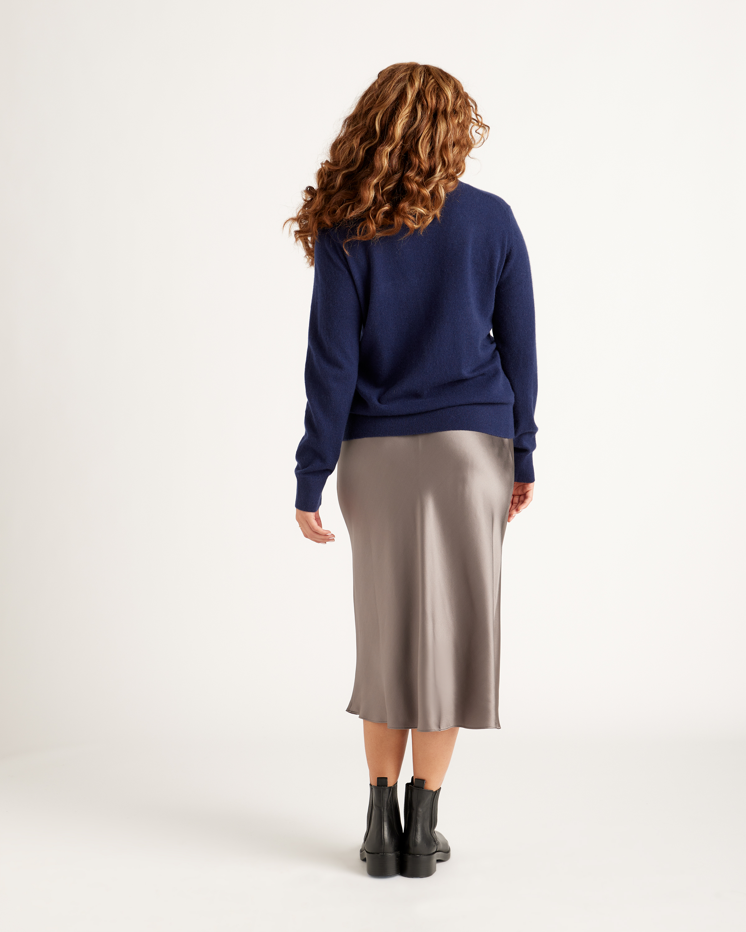 Mongolian Spring Cashmere Crewneck Sweater — Image 29