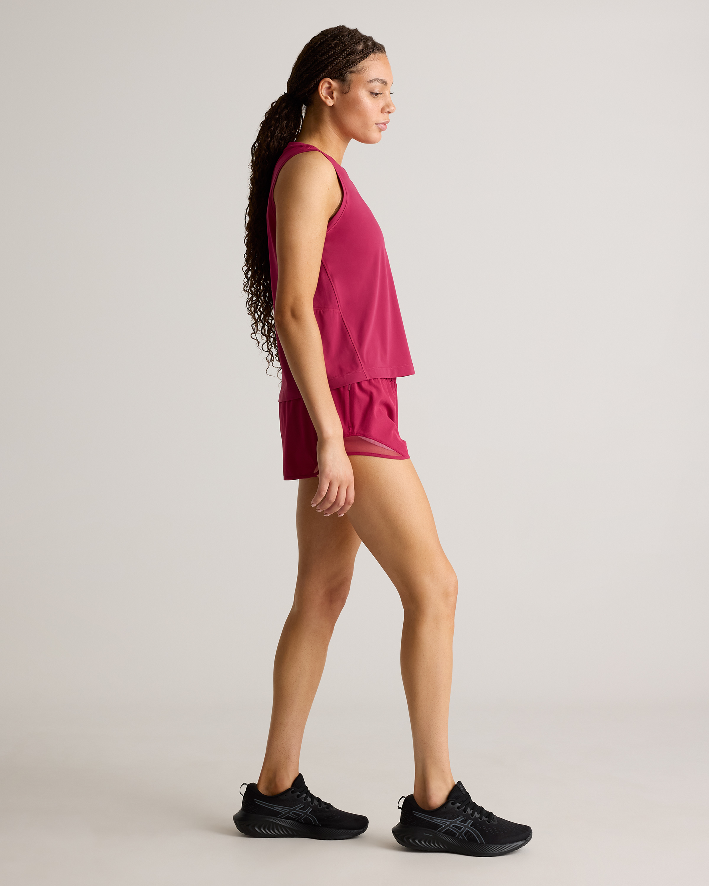 Essential Run Cropped Muscle Tank — Image 3