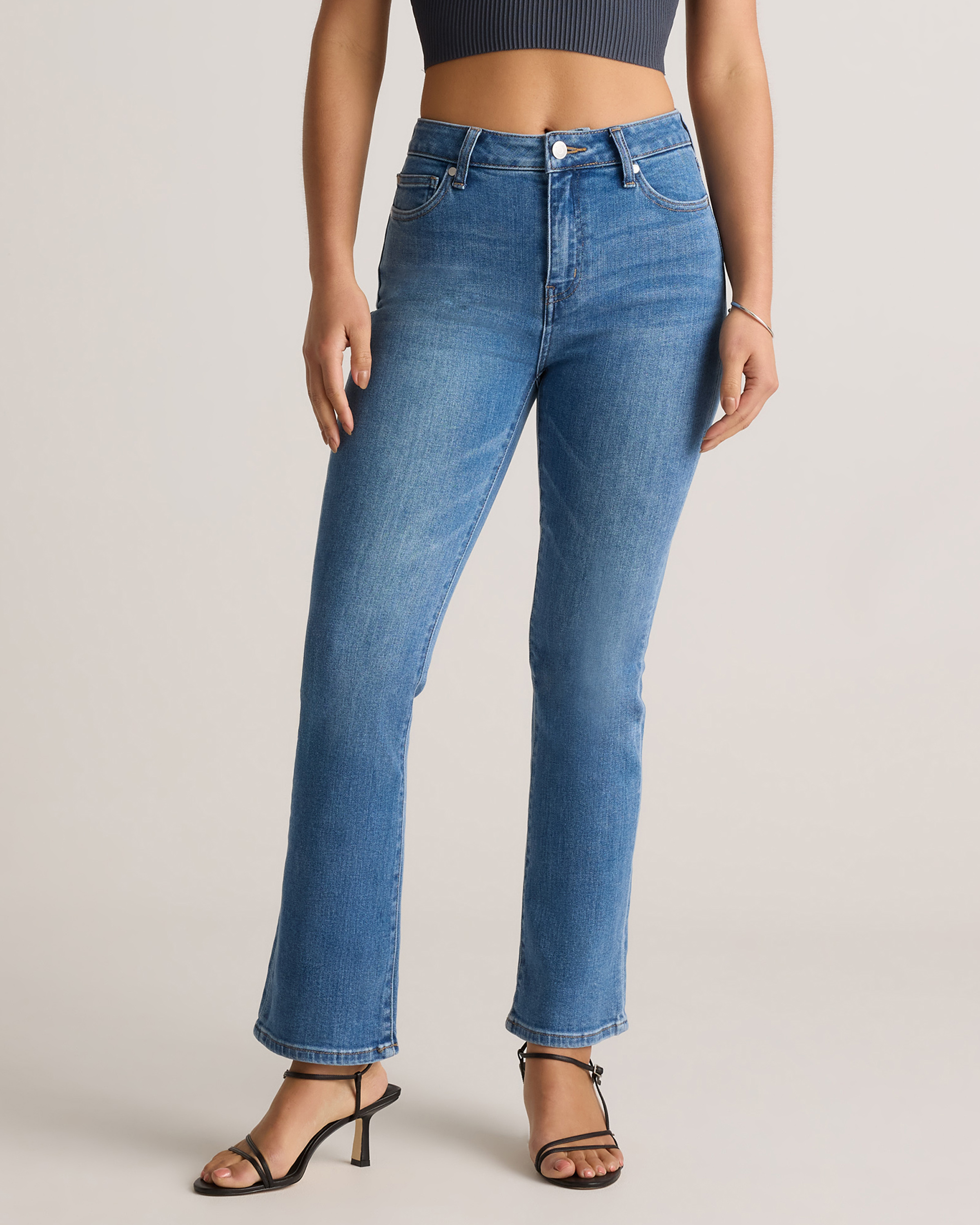 Bella Stretch Kick Flare Jeans — Image 153