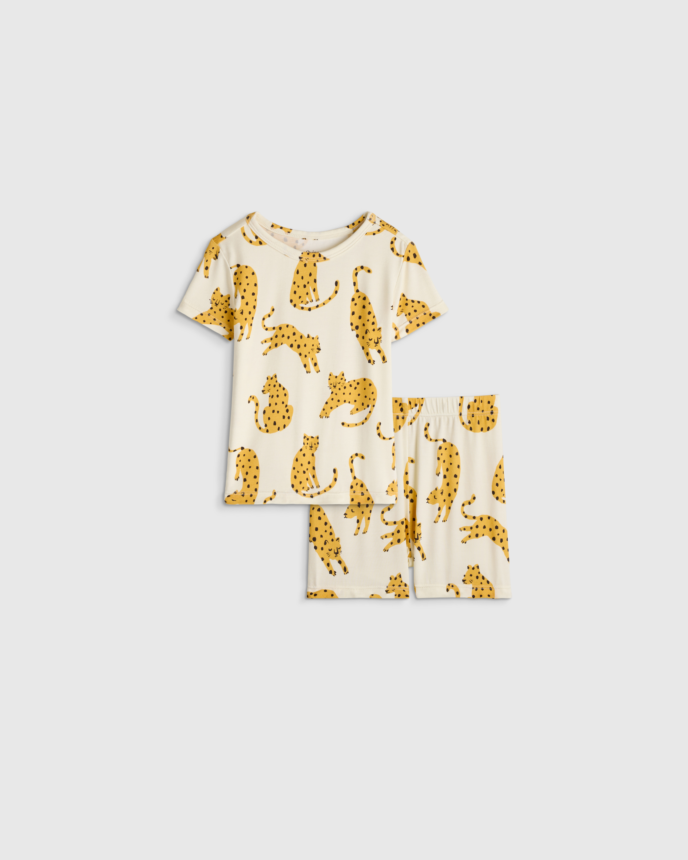 Bamboo Short Sleeve and Shorts Pajama Set — Image 8