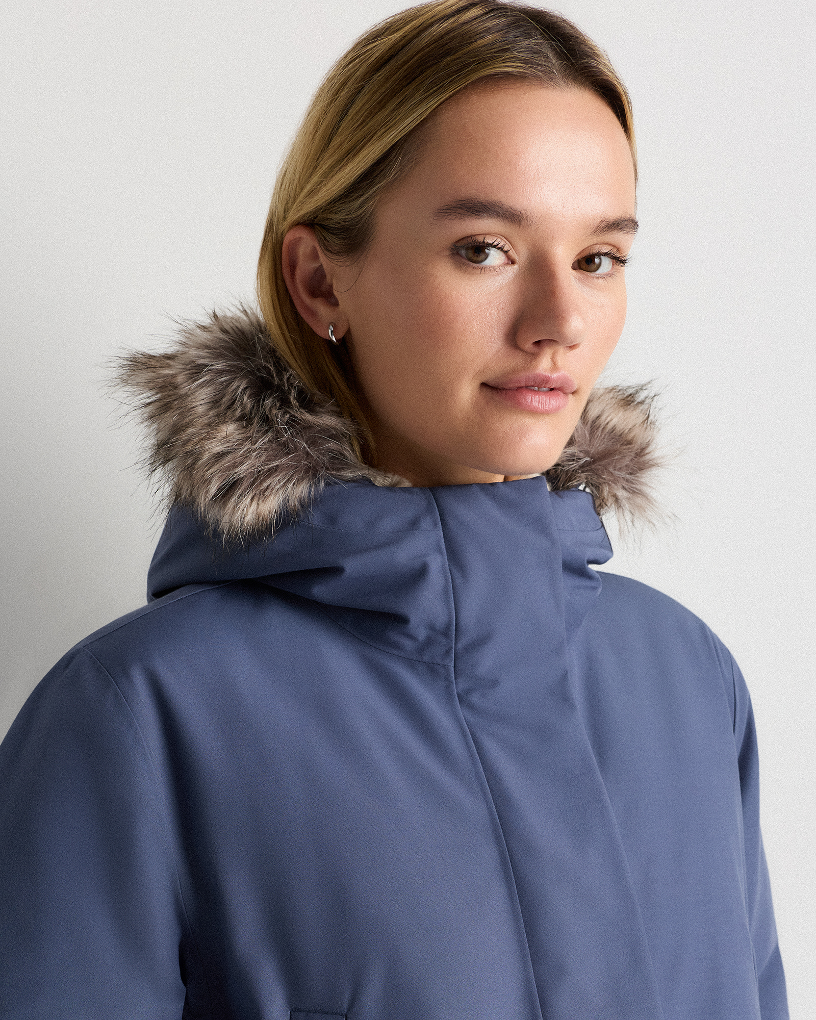 Responsible Down Hooded Long Parka — Image 27