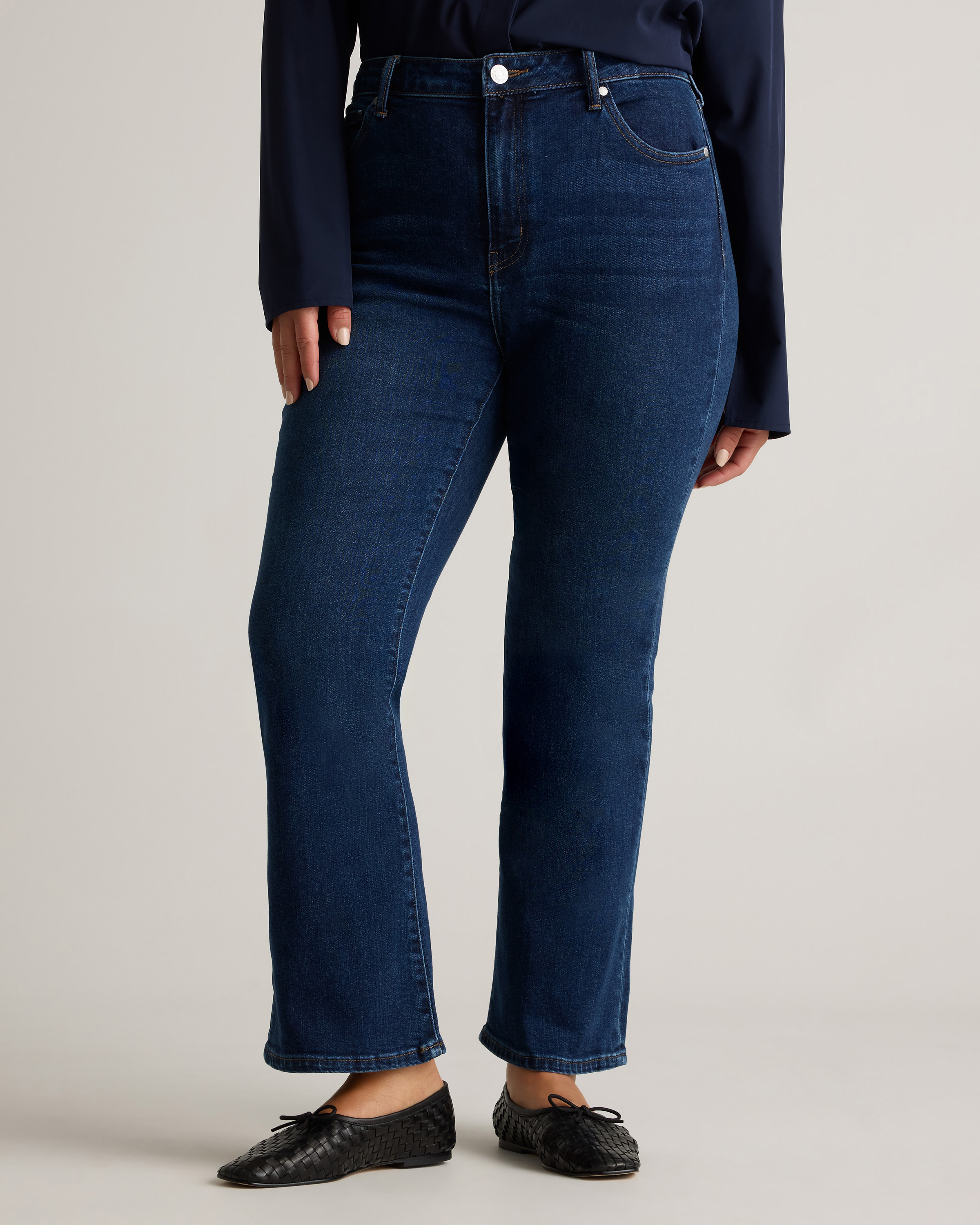 Bella Stretch Kick Flare Jeans — Image 114