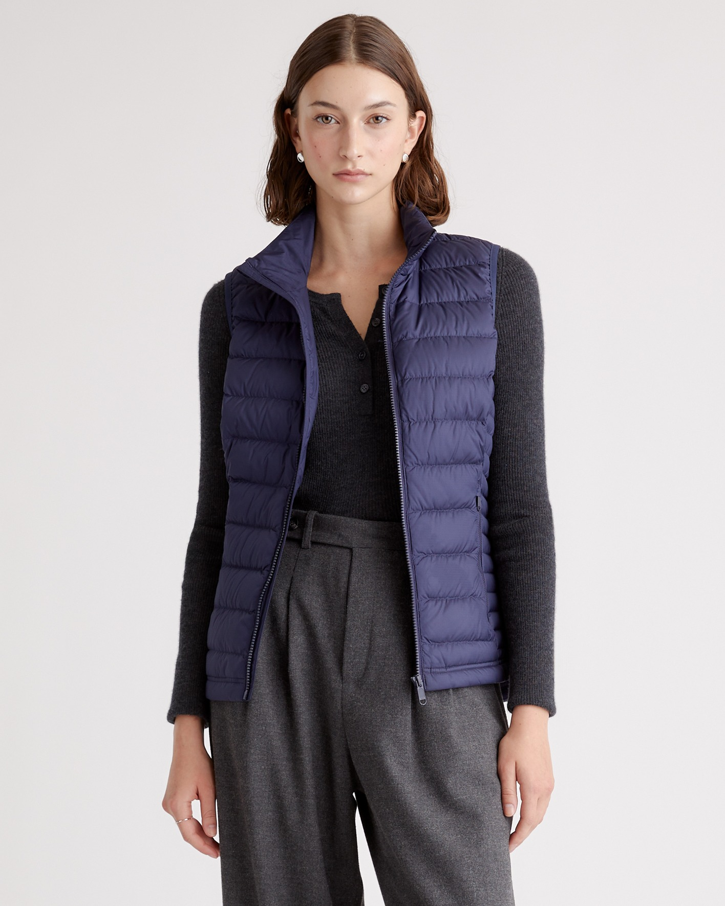 Lightweight Down Packable Puffer Vest — Image 34