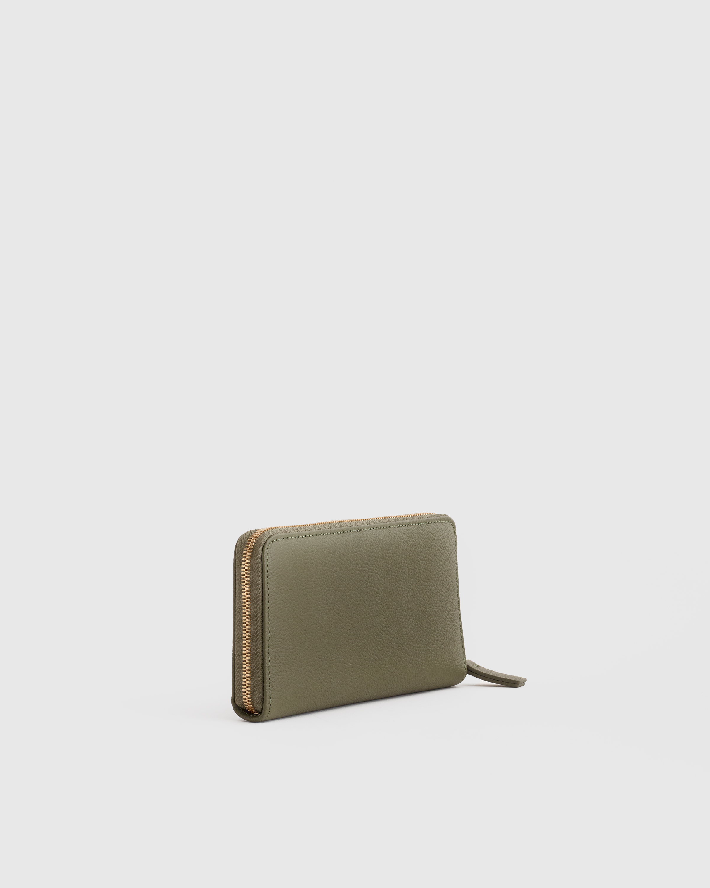 Italian Pebbled Leather Continental Wallet — Image 22