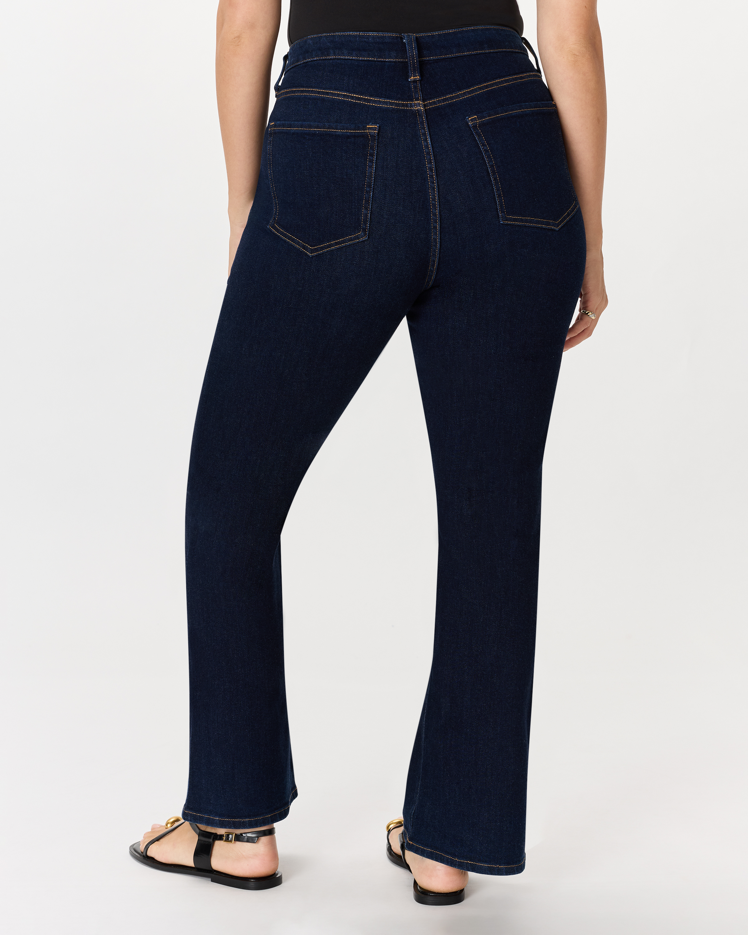 Bella Stretch Kick Flare Jeans — Image 52