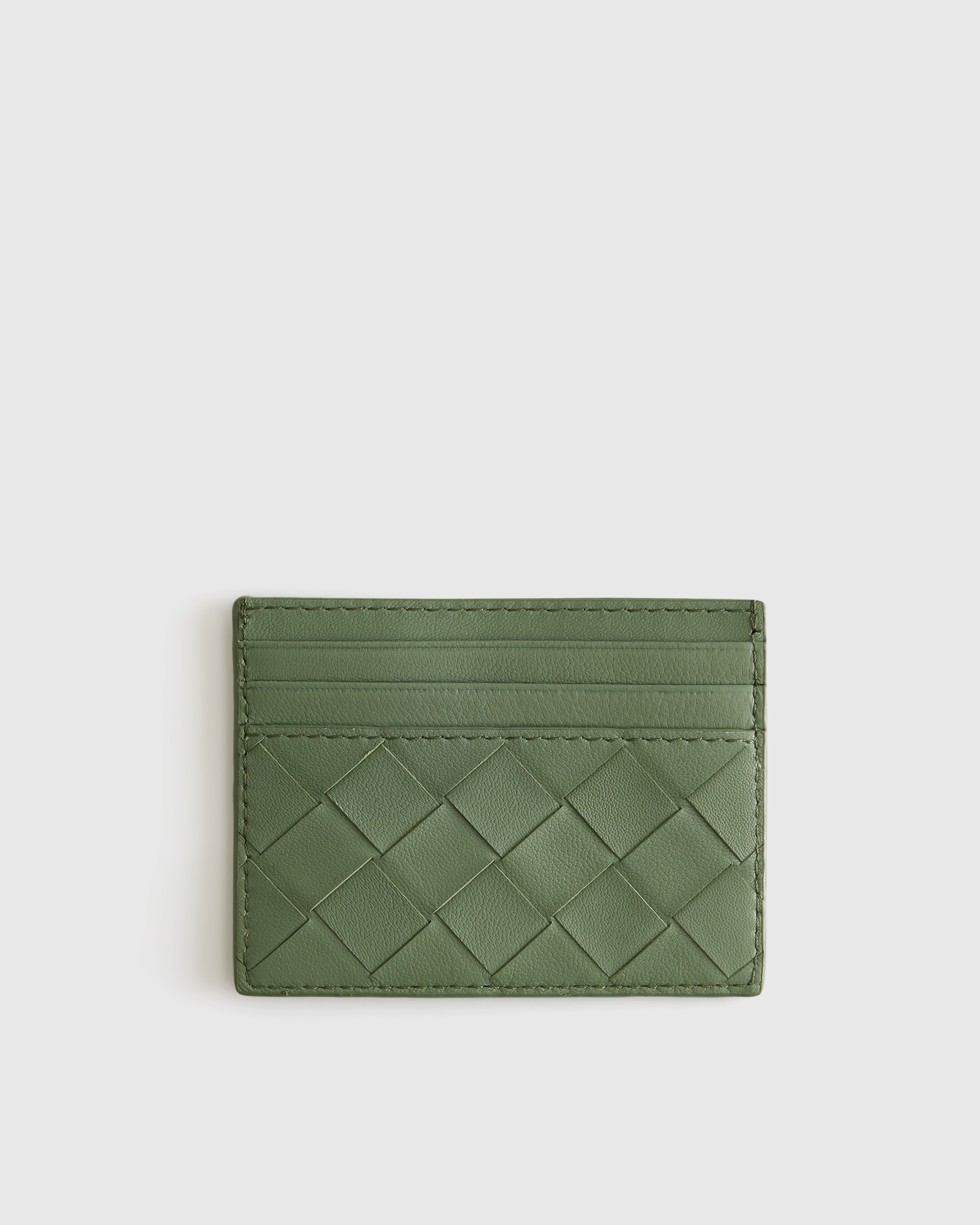 Italian Handwoven Leather Small Card Case — Image 16
