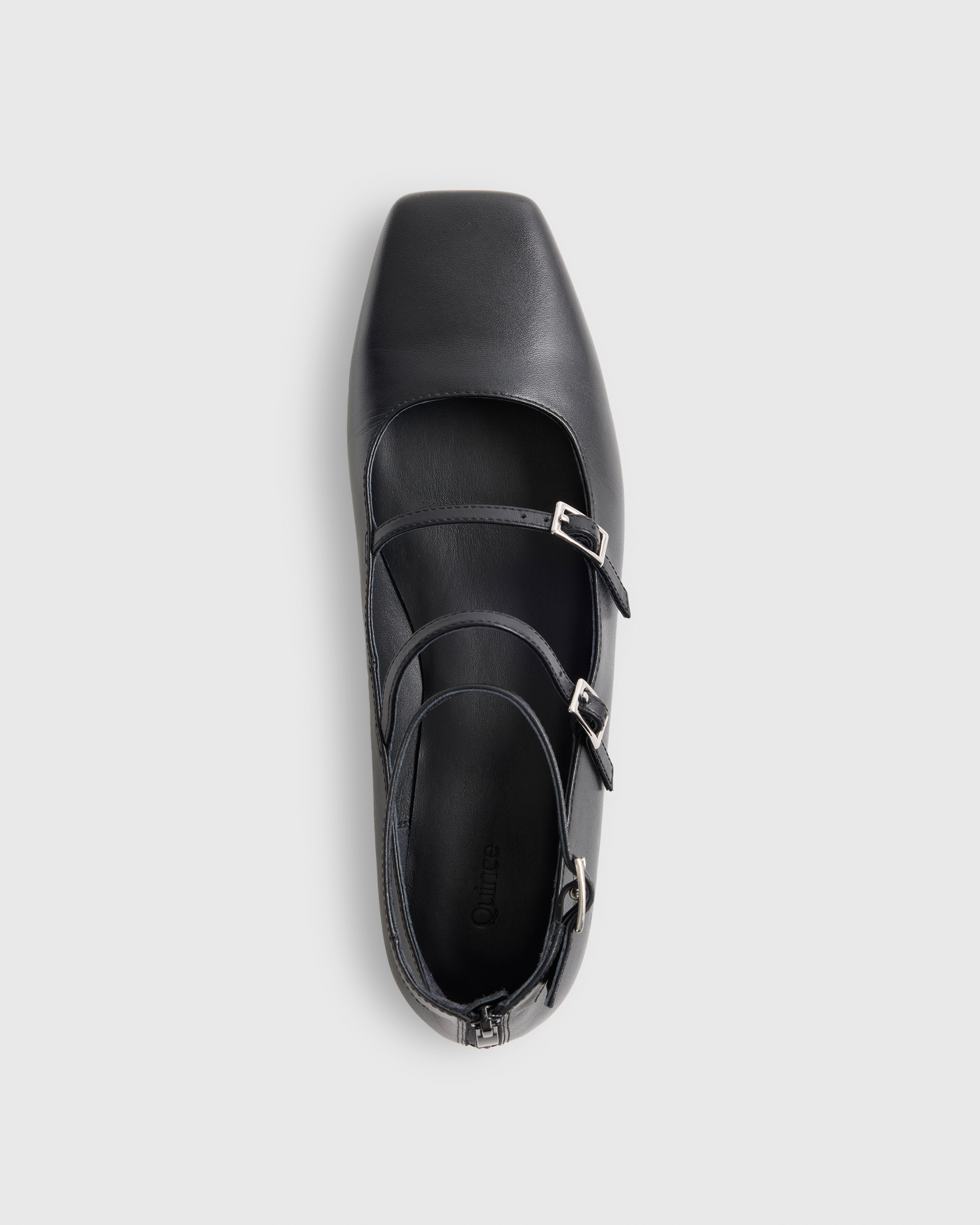 Italian Leather Strappy Ballet Flat — Image 7