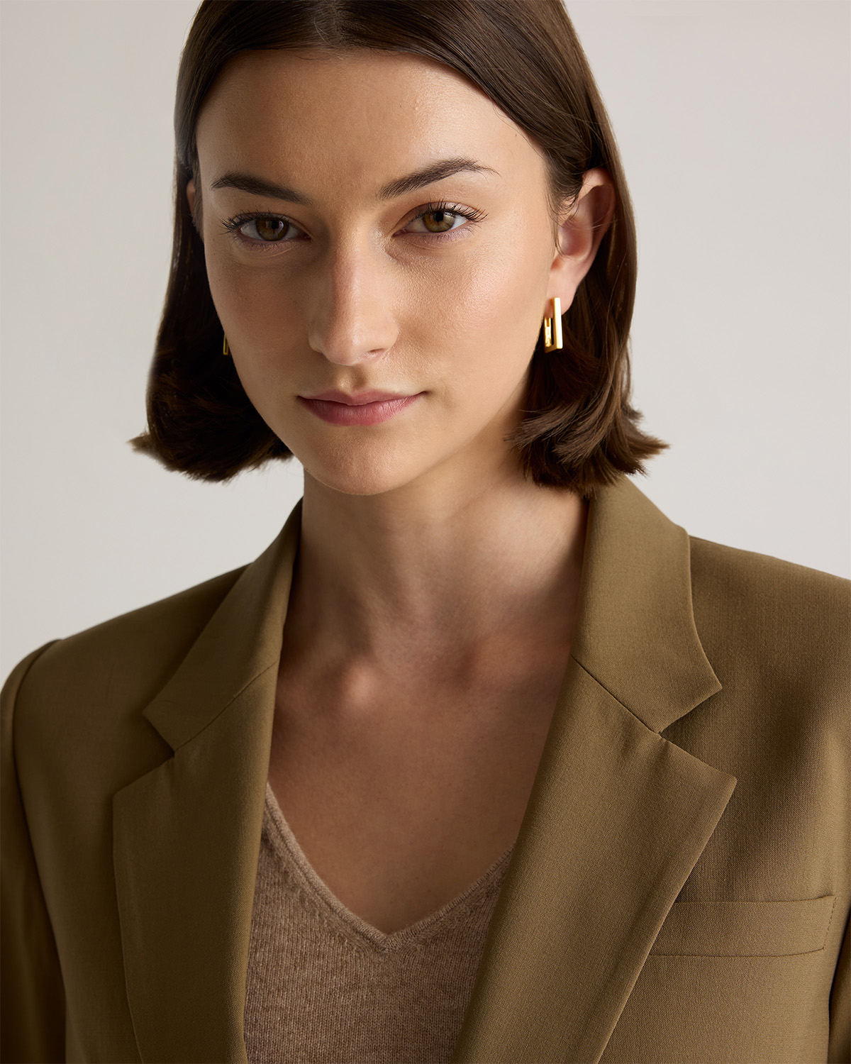 Italian Wool Long Blazer — Image 35