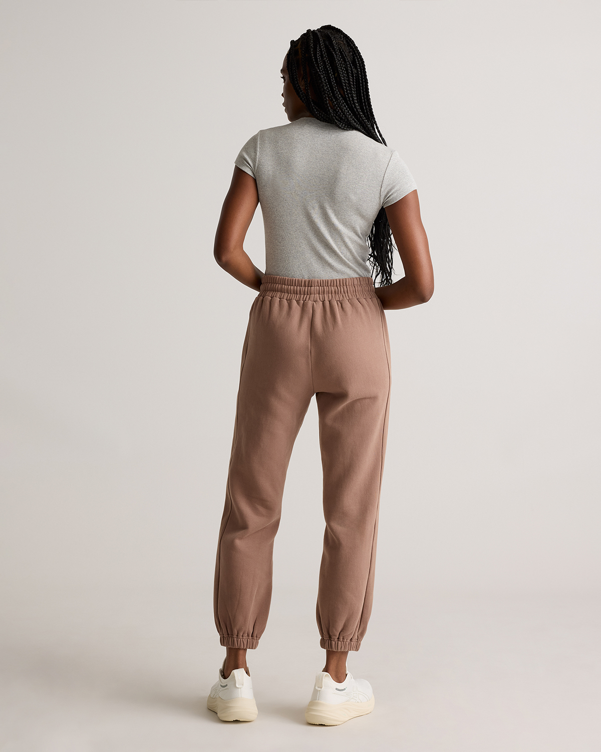 Organic Heavyweight Fleece Boyfriend Sweatpants — Image 14