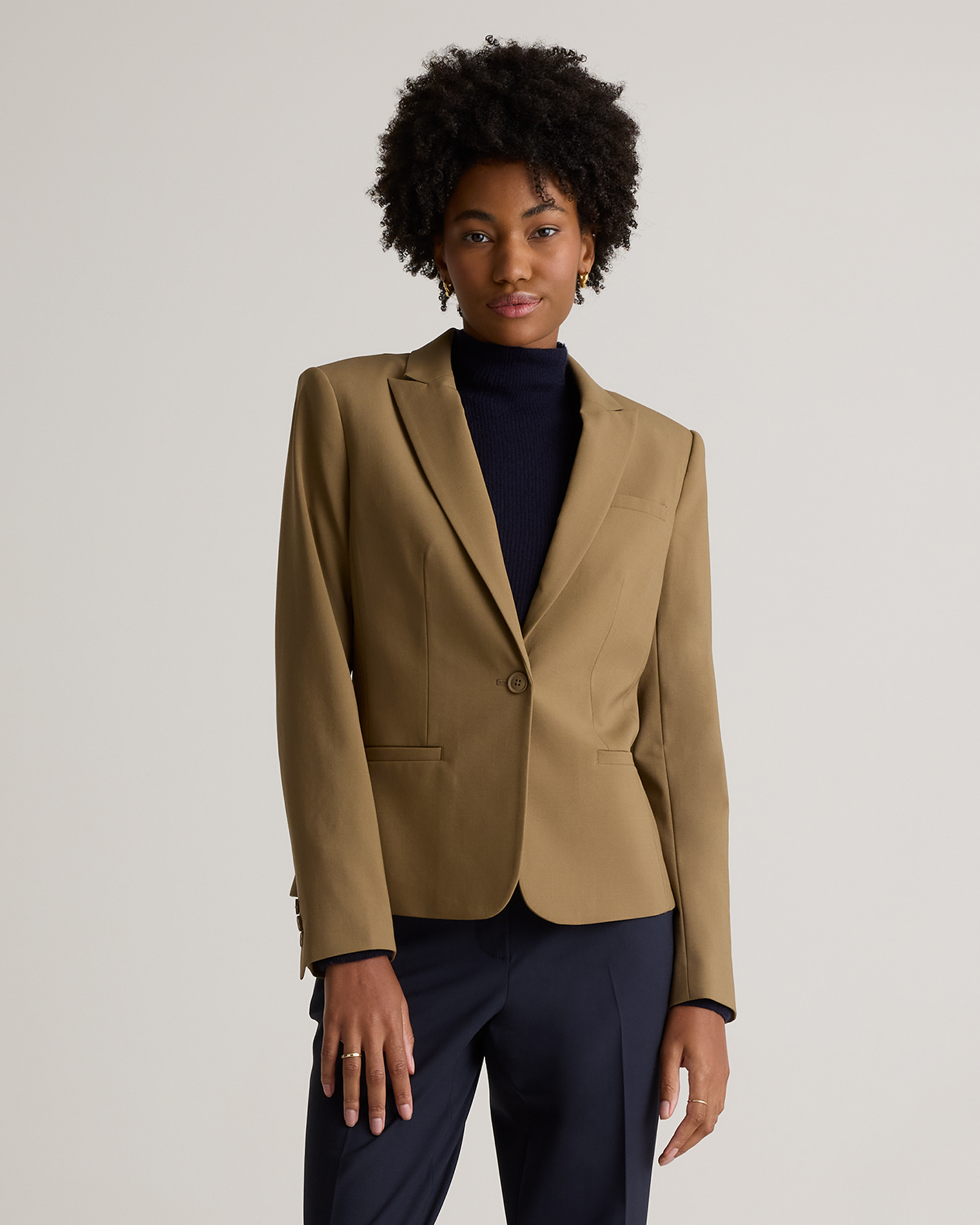Italian Wool Tailored Blazer — Image 24