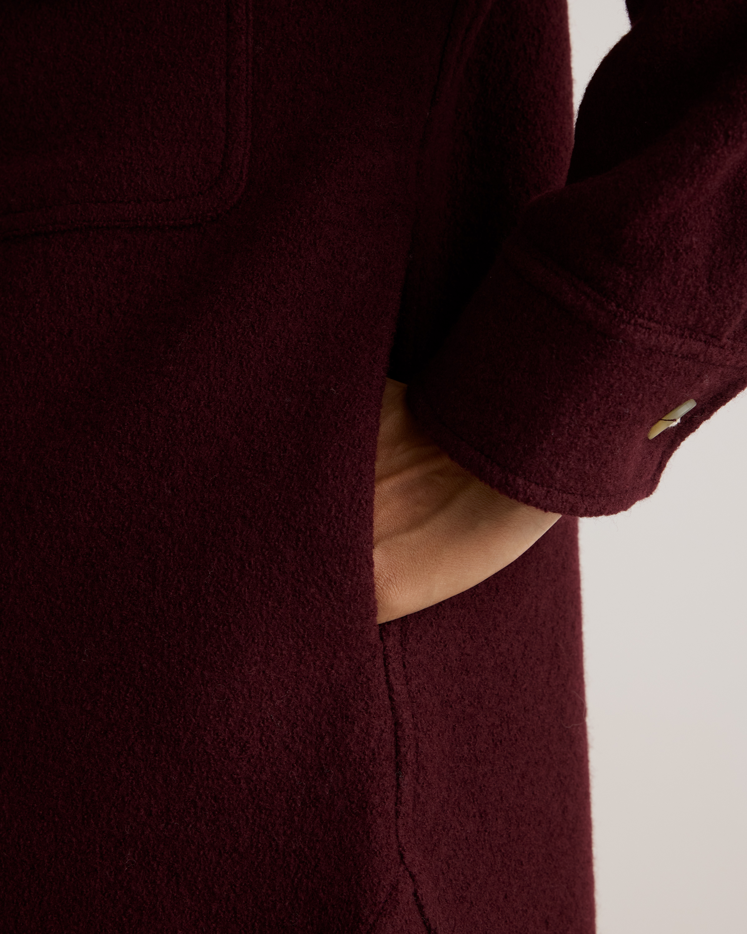 100% Merino Wool Shirt Jacket — Image 12