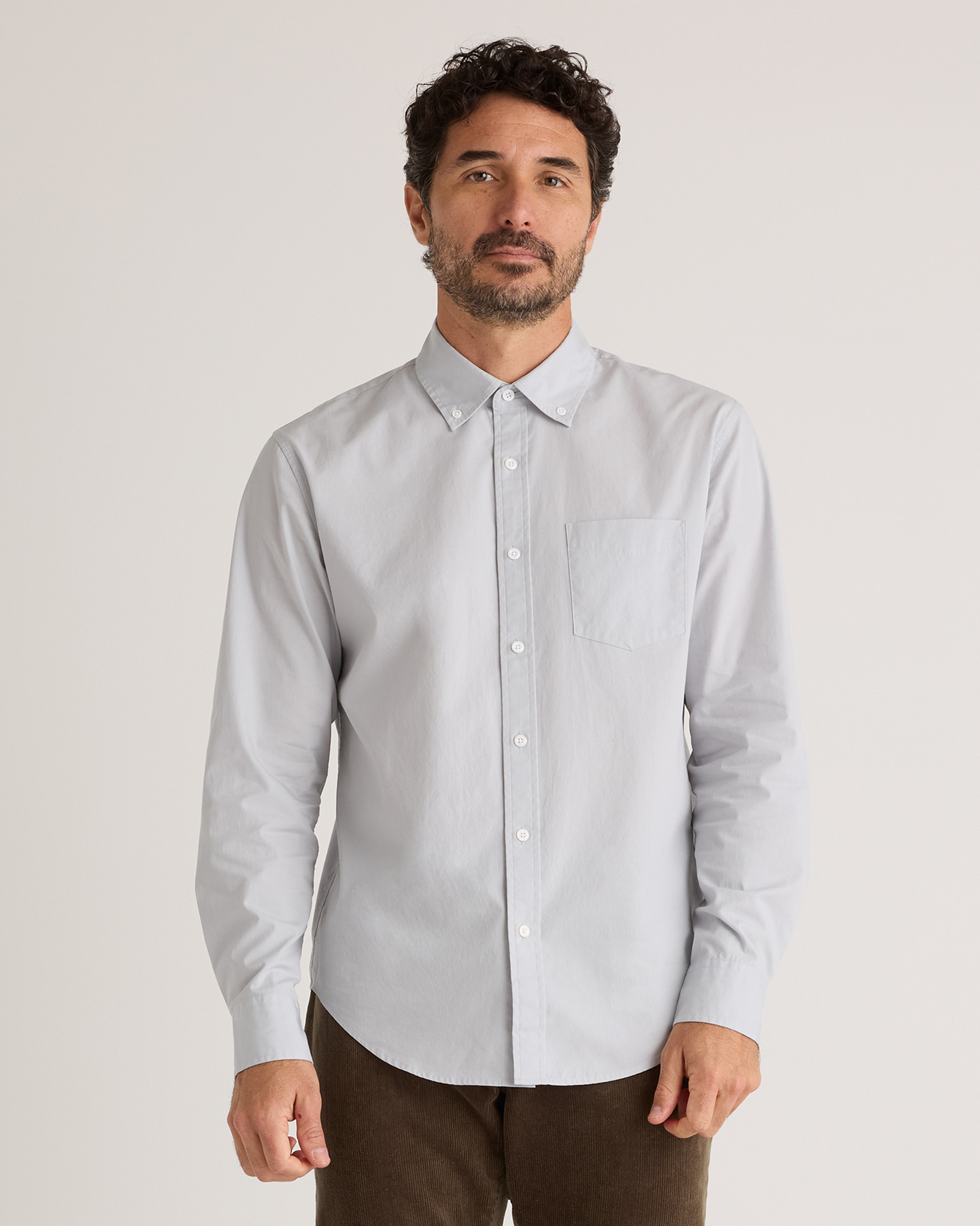 Organic Cotton Stretch Poplin Shirt — Image 20