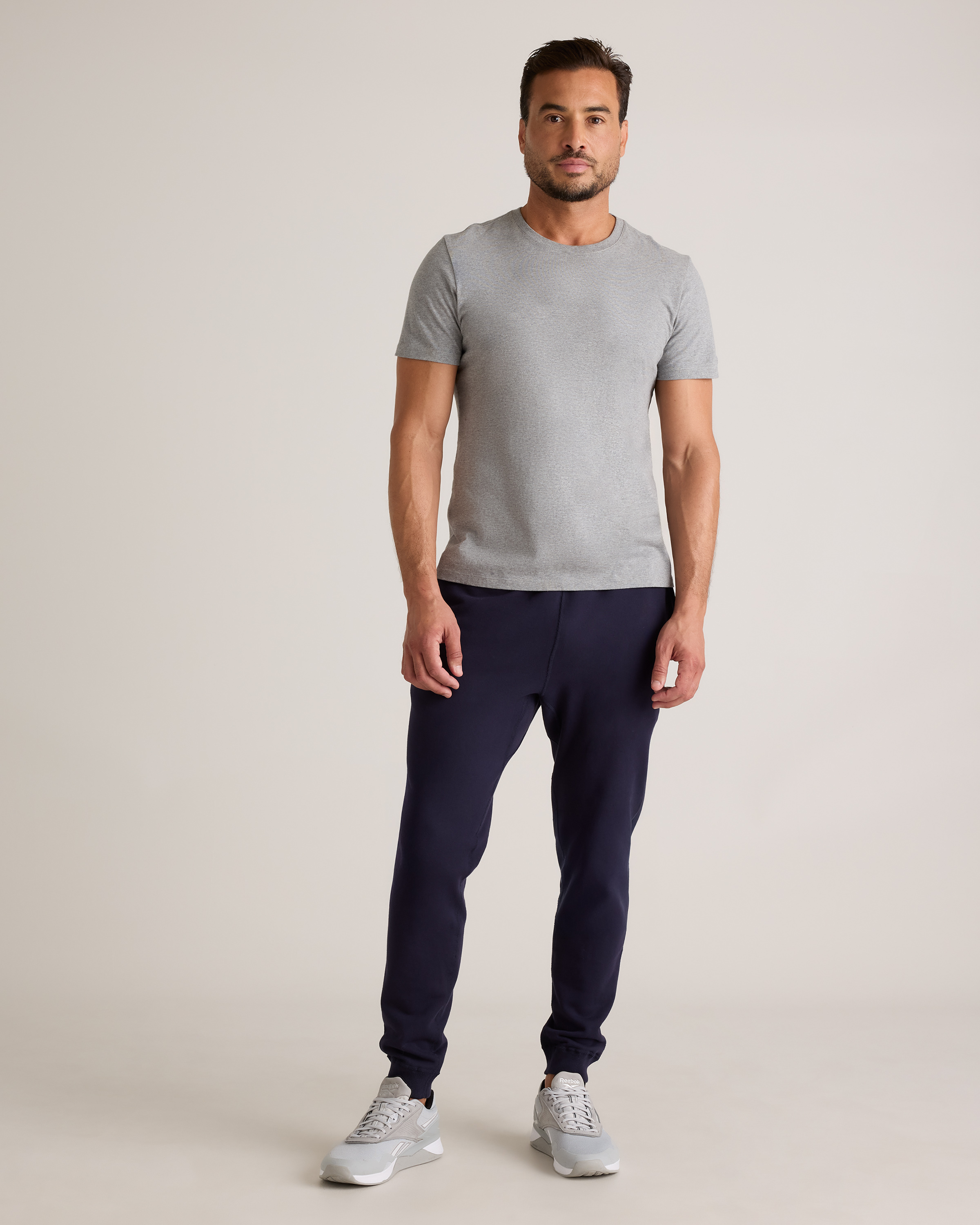 Organic Midweight French Terry Slim Joggers — Image 19