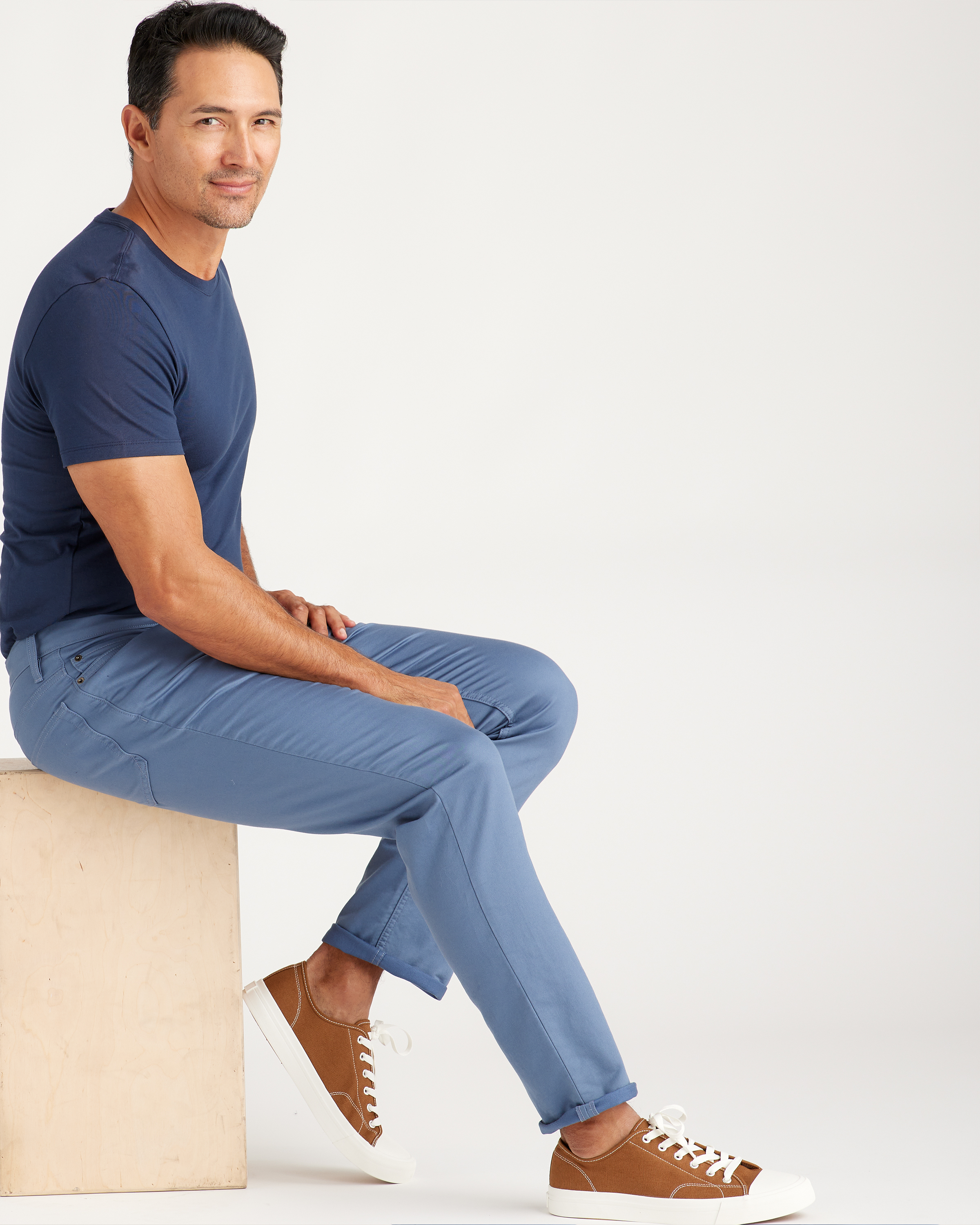 Comfort Stretch Traveler 5-Pocket Pants - Straight — Image 19