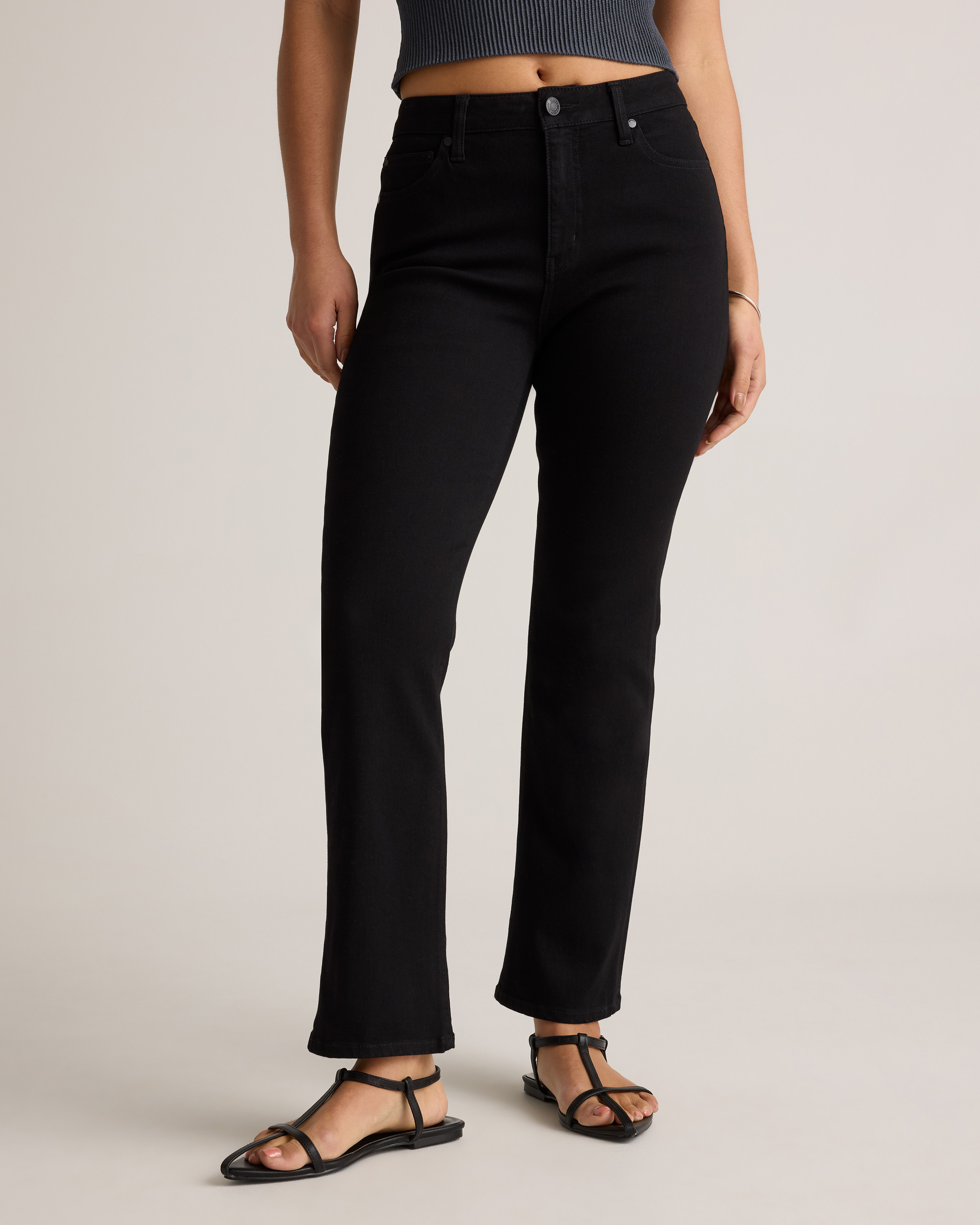 Bella Stretch Kick Flare Jeans — Image 173
