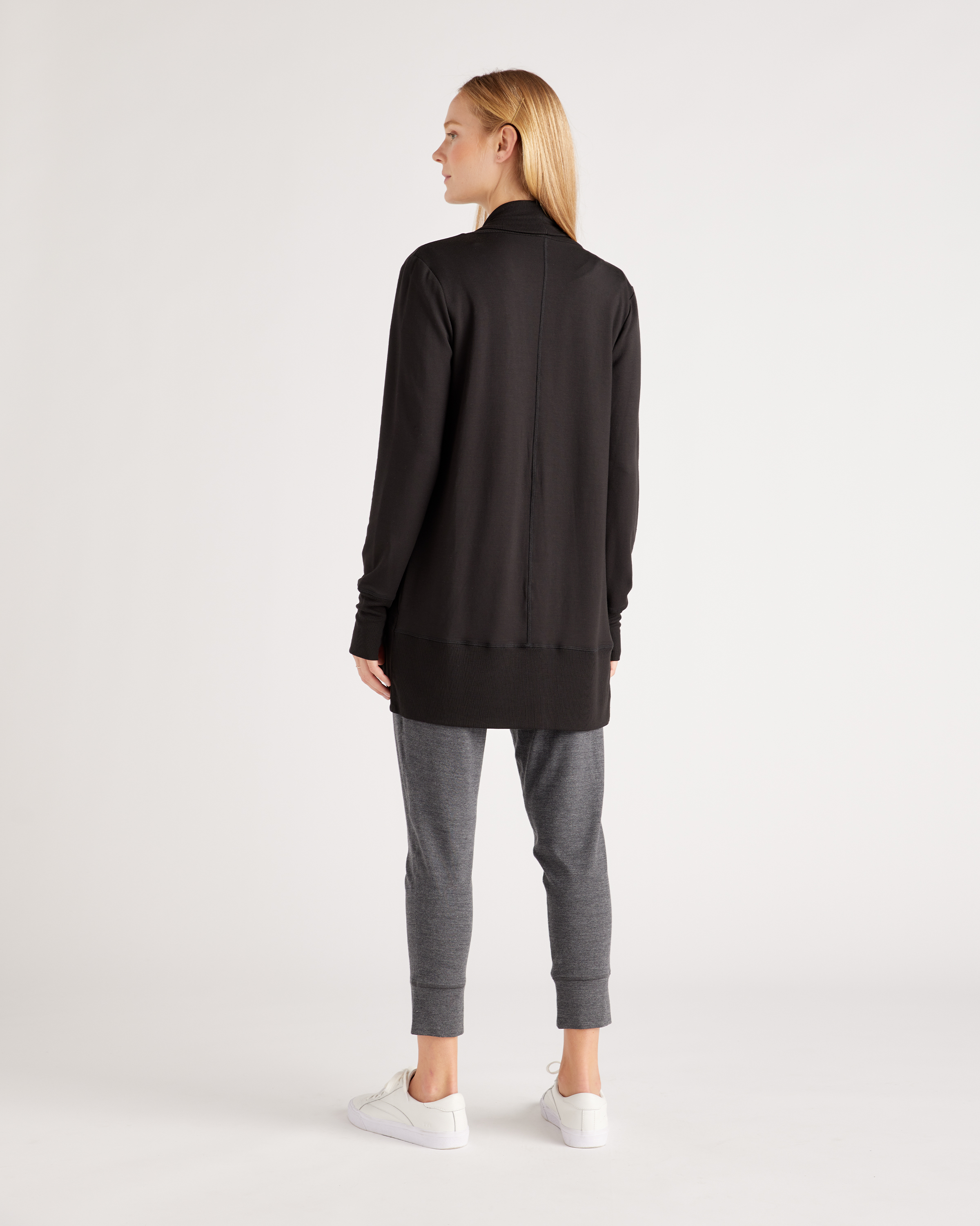 French Terry Modal Cardigan — Image 12