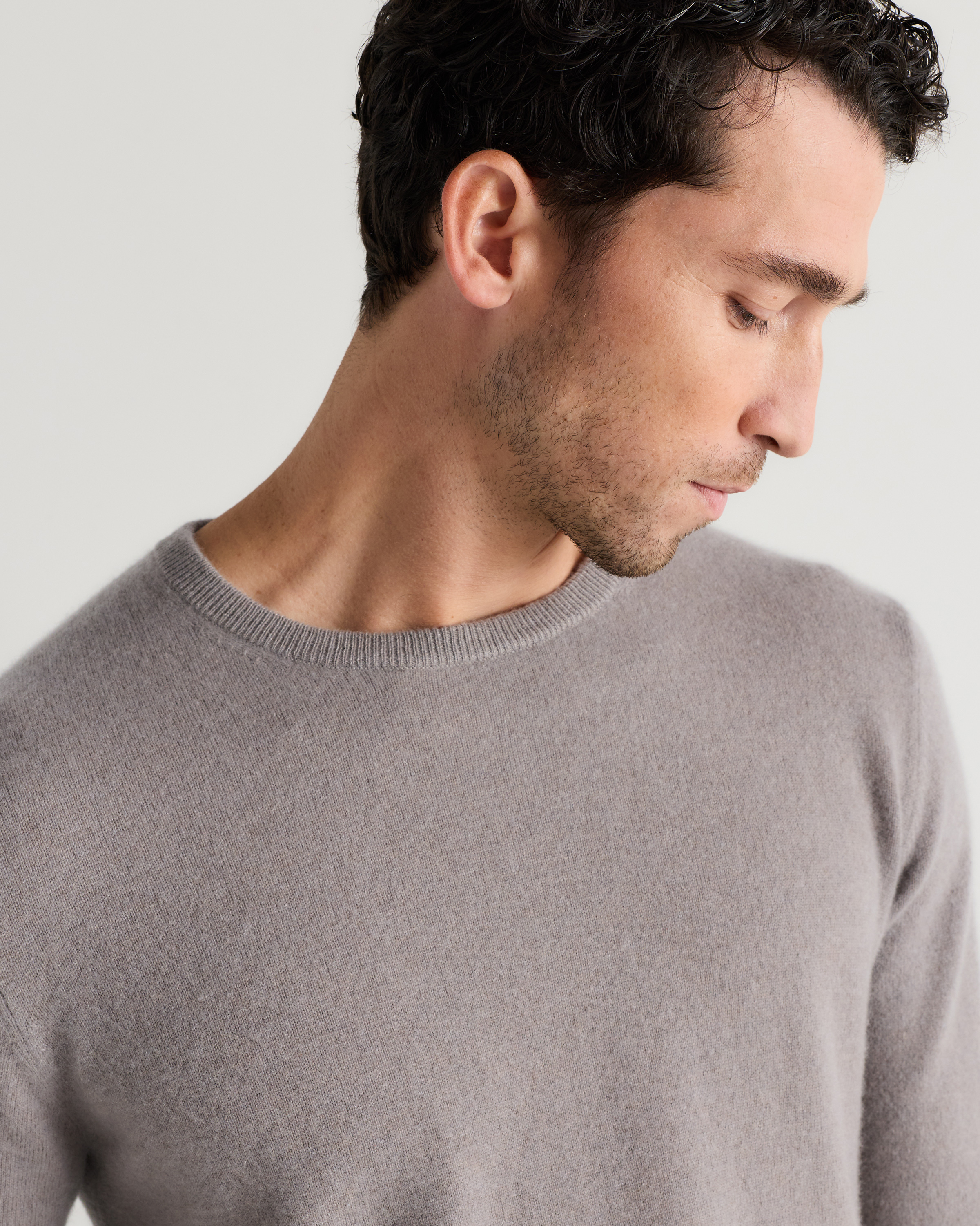 Mongolian Cashmere Crewneck Sweater — Image 5