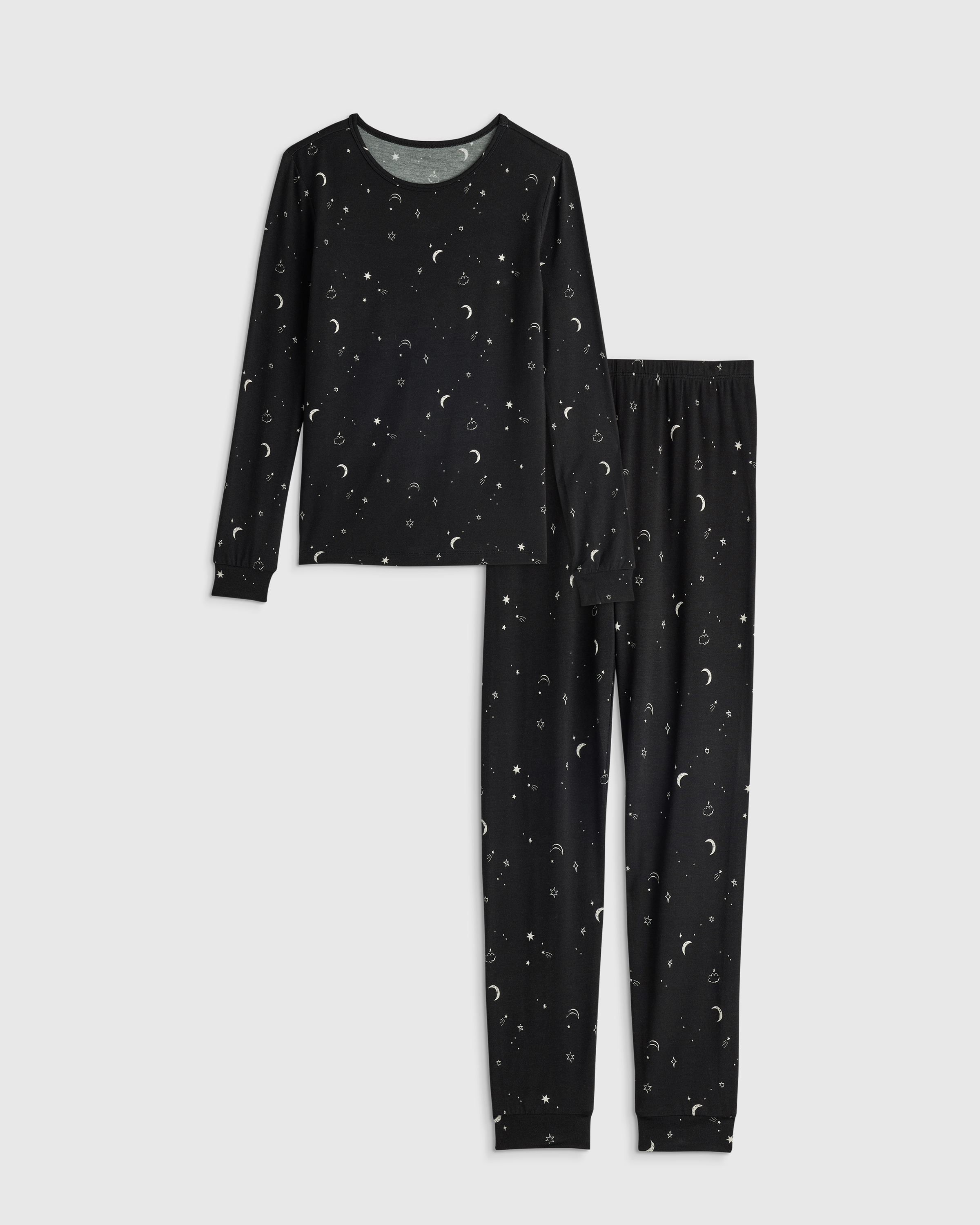 Bamboo Long Sleeve and Pant Pajama Set — Image 37