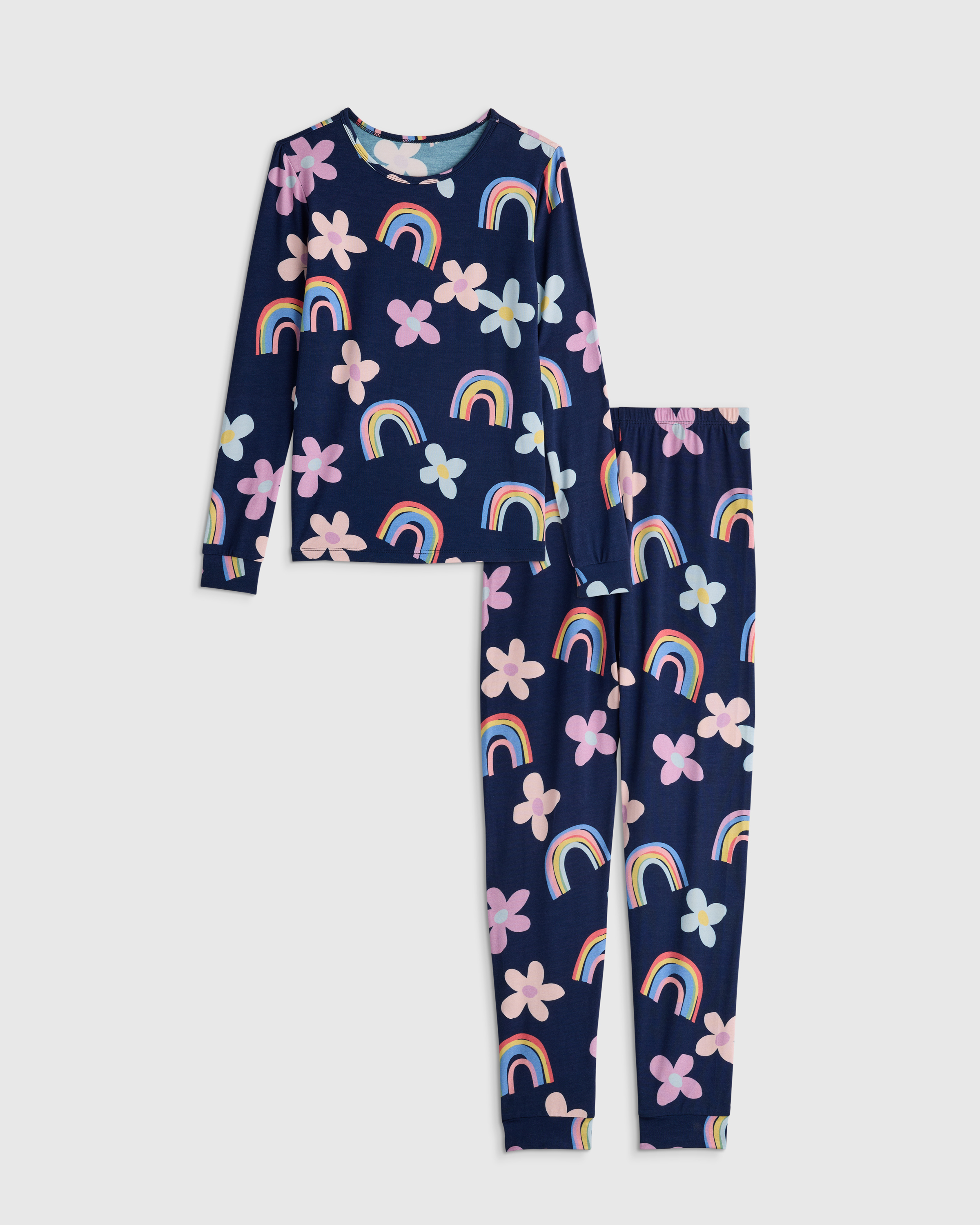 Bamboo Long Sleeve and Pant Pajama Set — Image 17